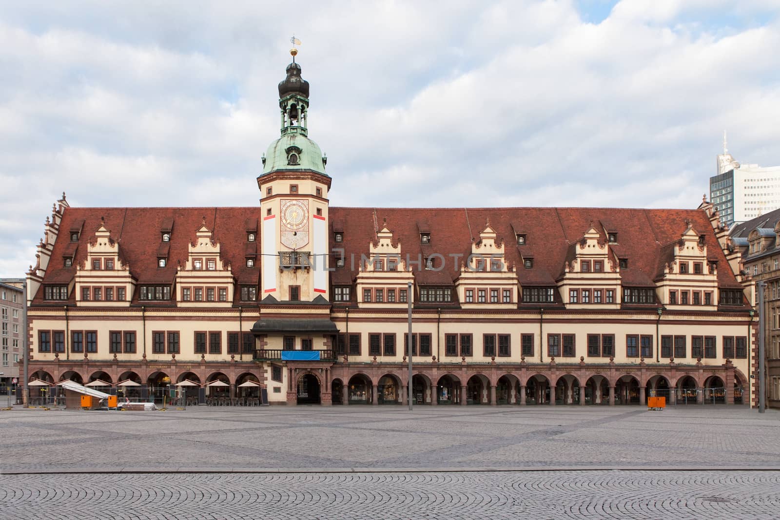 Rathaus (Town hall) in Leipzig by AndreyPopov