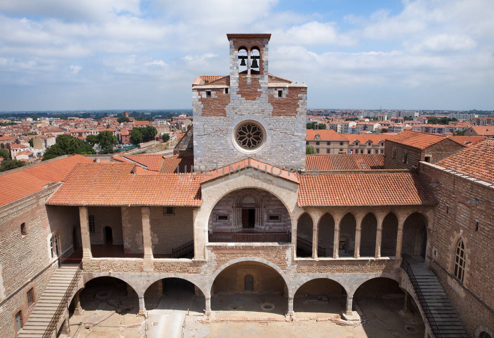 Palace of the Kings of Majorca in Perpignan, France