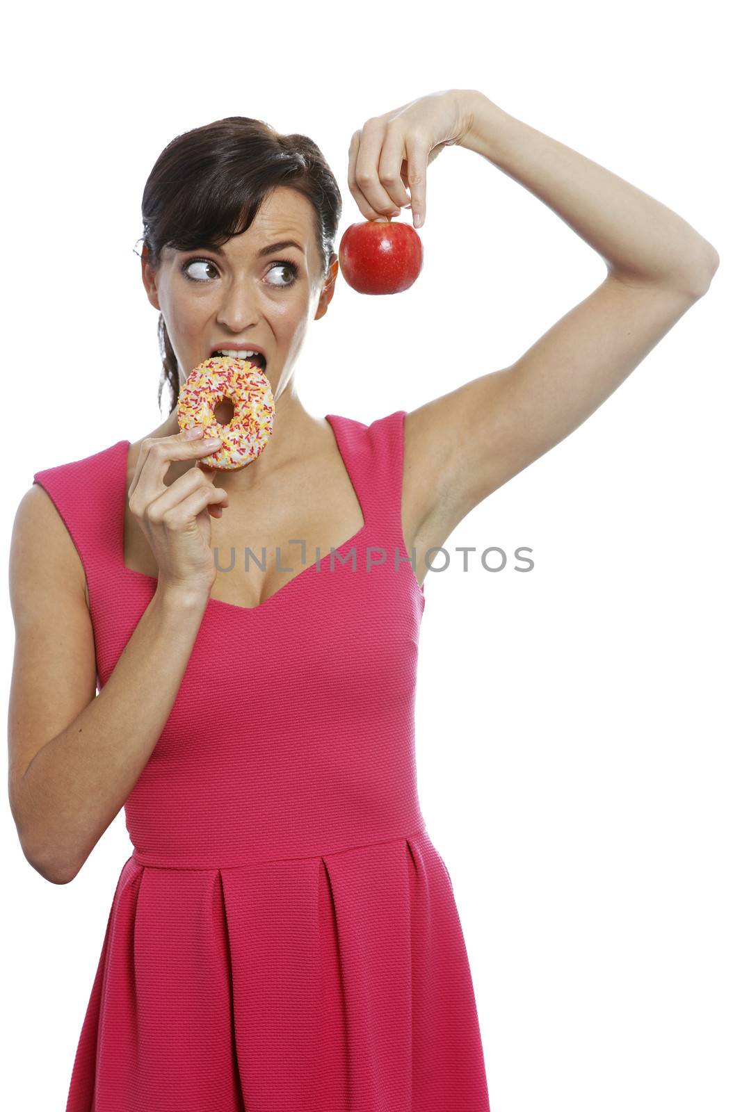Woman choosing food by studiofi