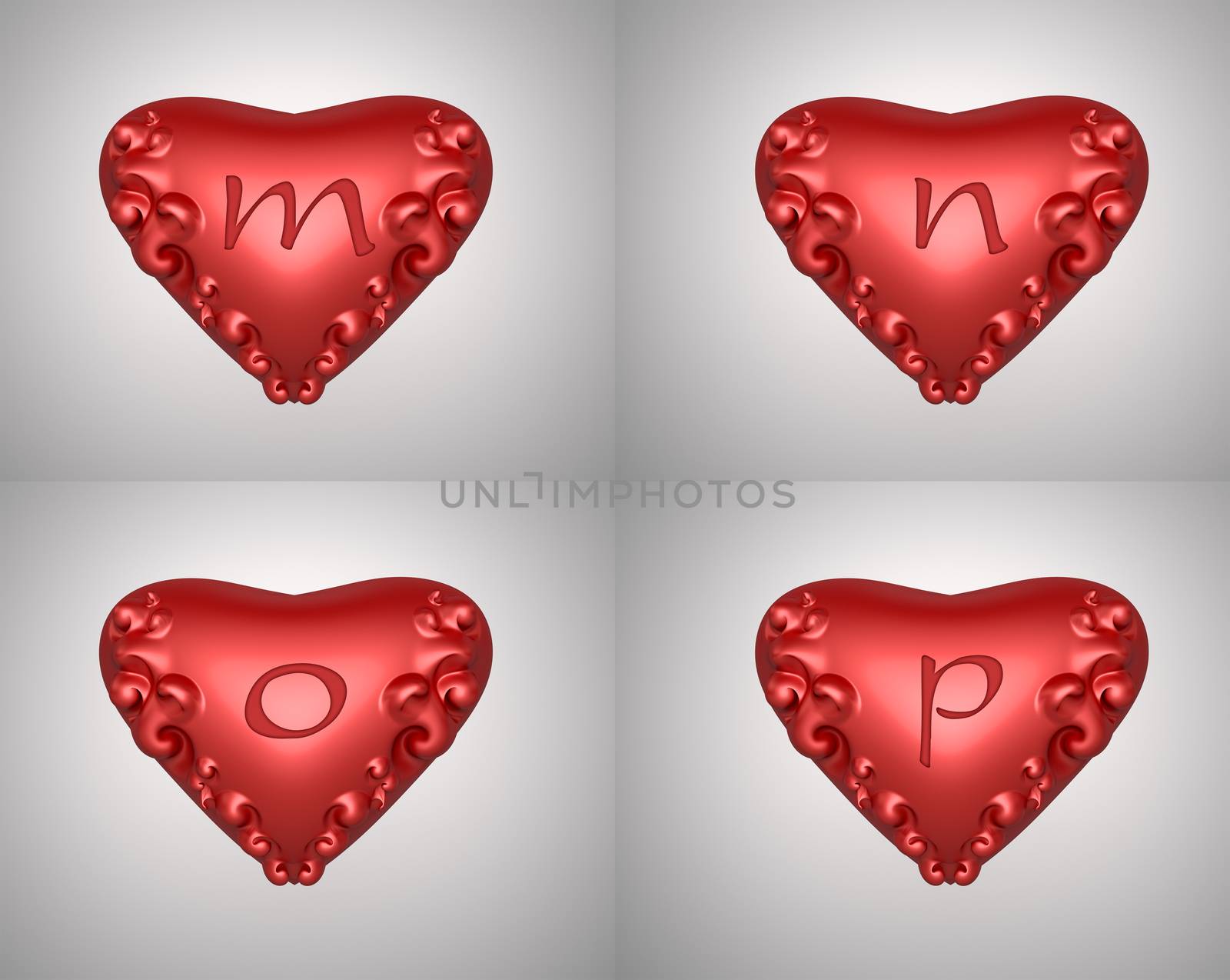 heart illustration text for valentine day background