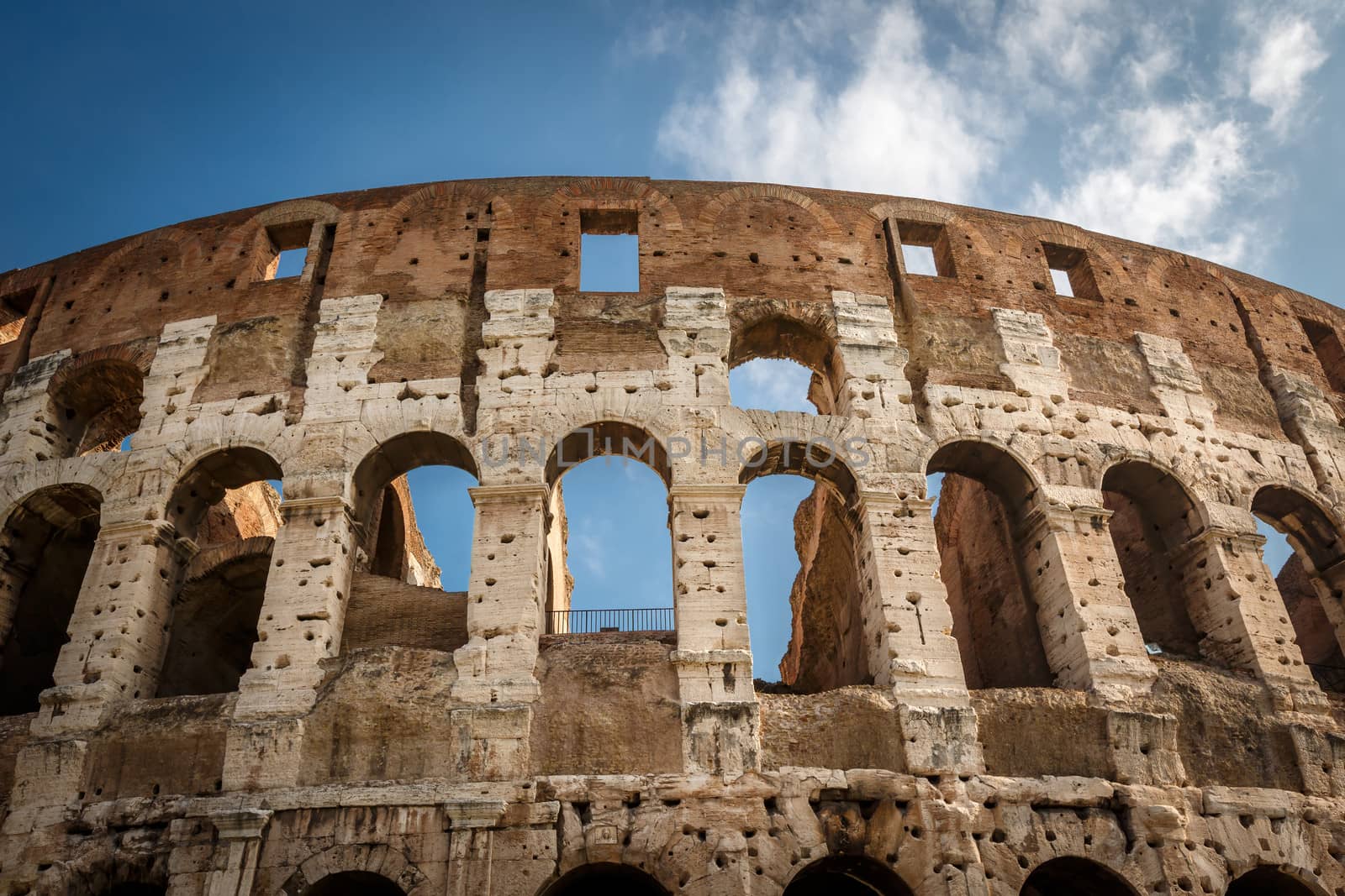 Colosseum or Coliseum, also known as the Flavian Amphitheatre, Rome, Italy