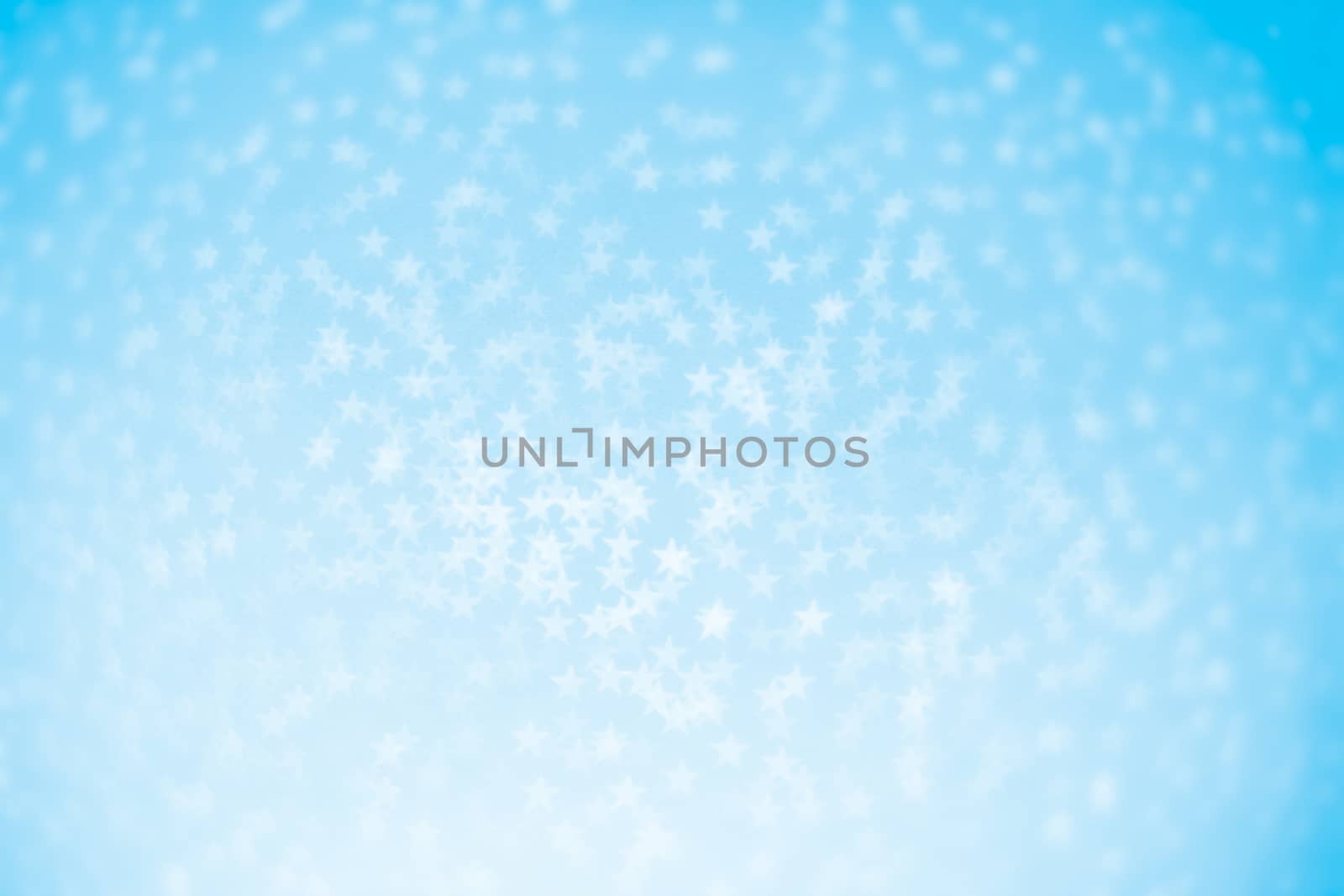 Christmas blue stars background by destillat