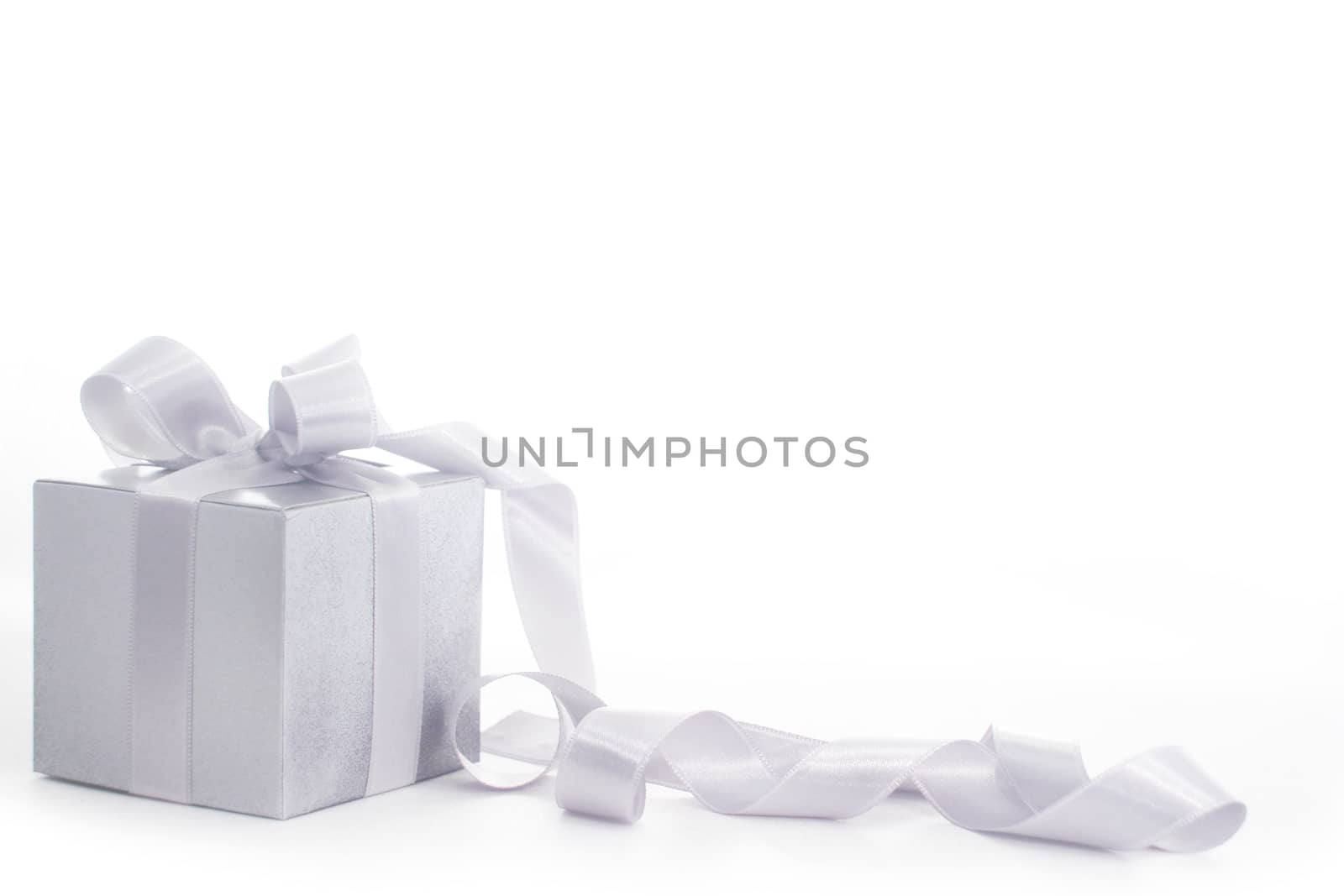 Christmas gift isolated on white background