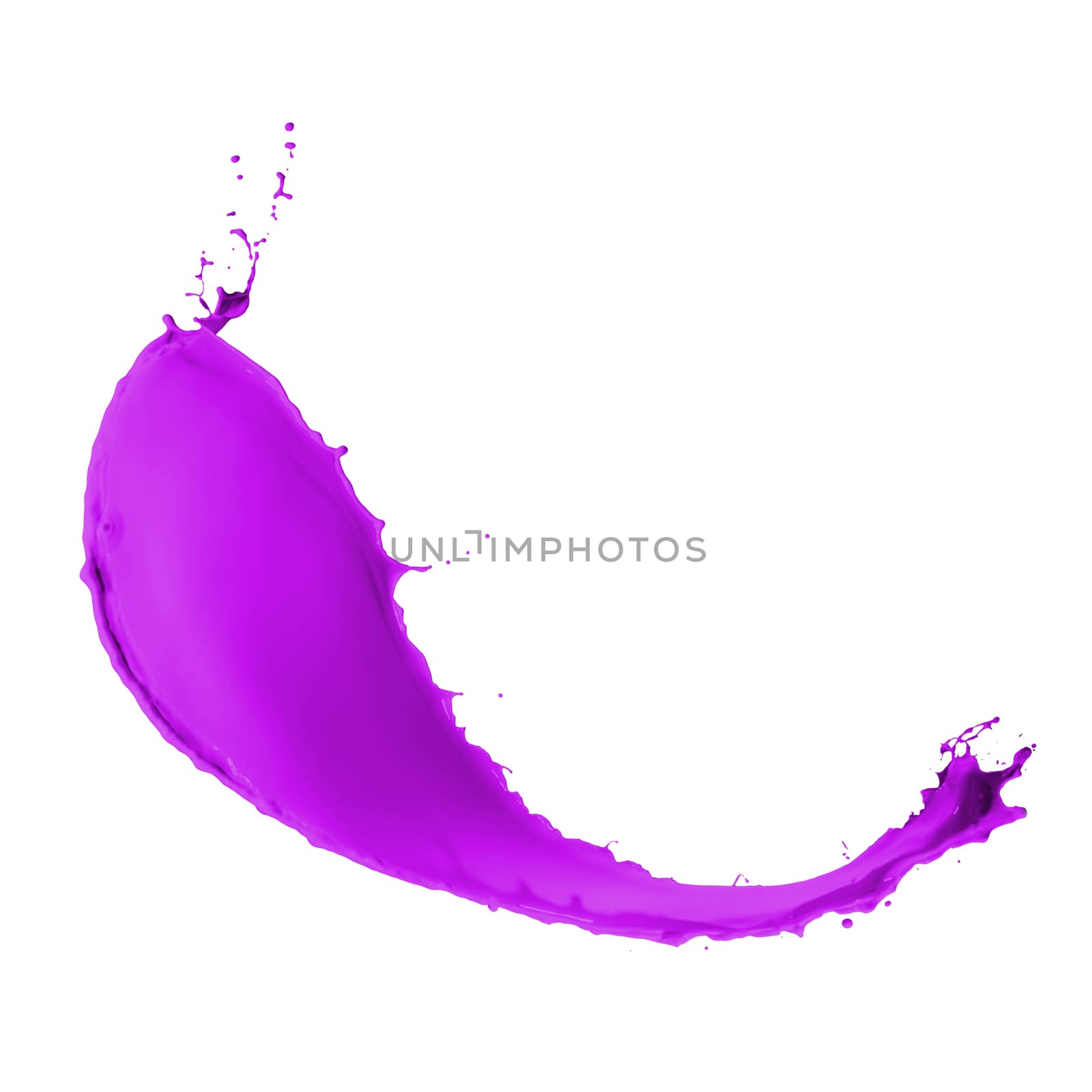 purple paint splash by adam121