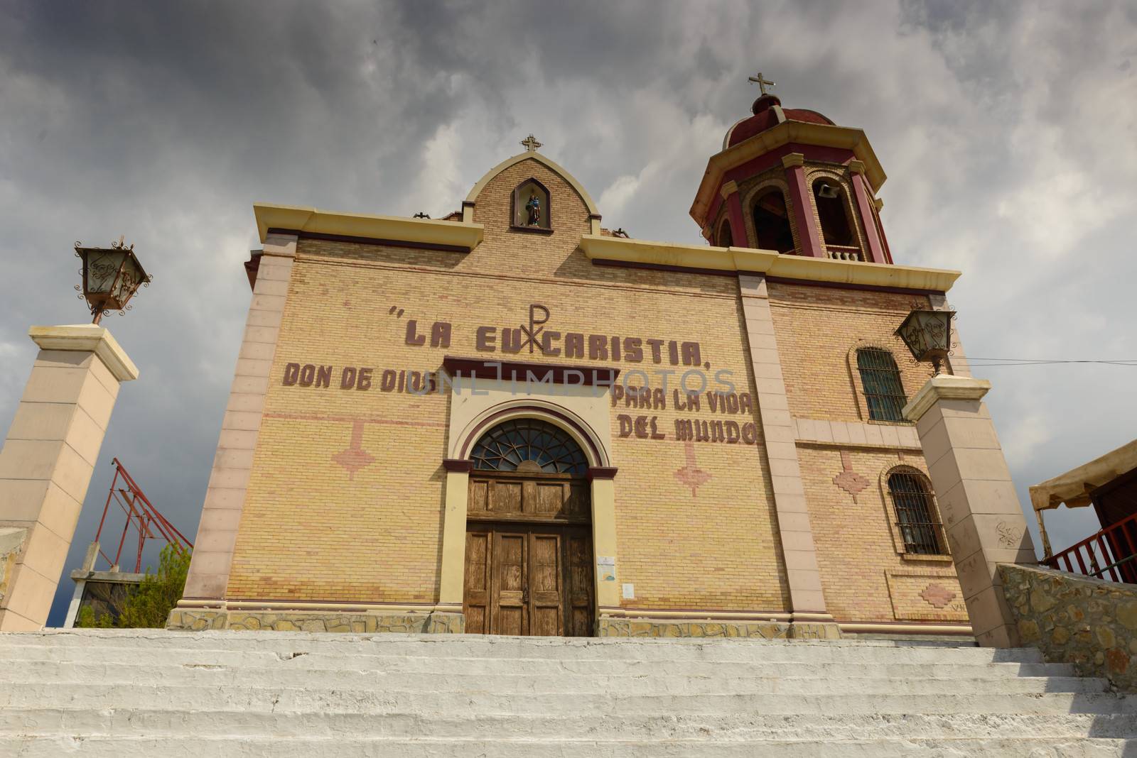 The church of Santo Cristo del Ojo de Agua in Saltillo, Mexico by Marcus