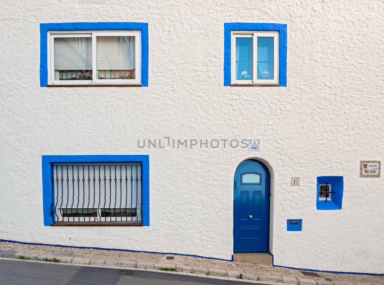 Old house in Sitges Spain  by Marcus