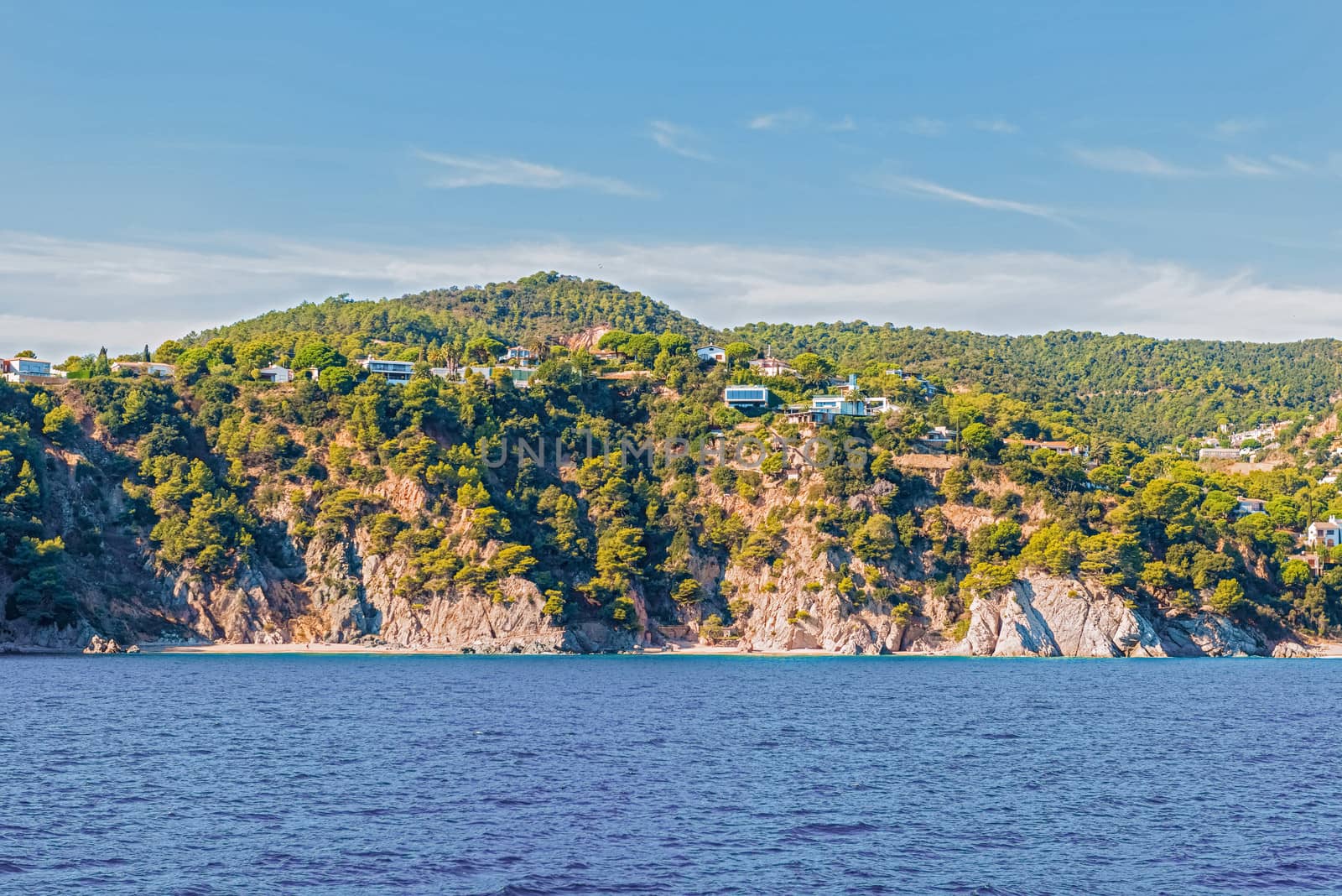 Costa Brava Cliffs in Catalonia, Spain by Marcus
