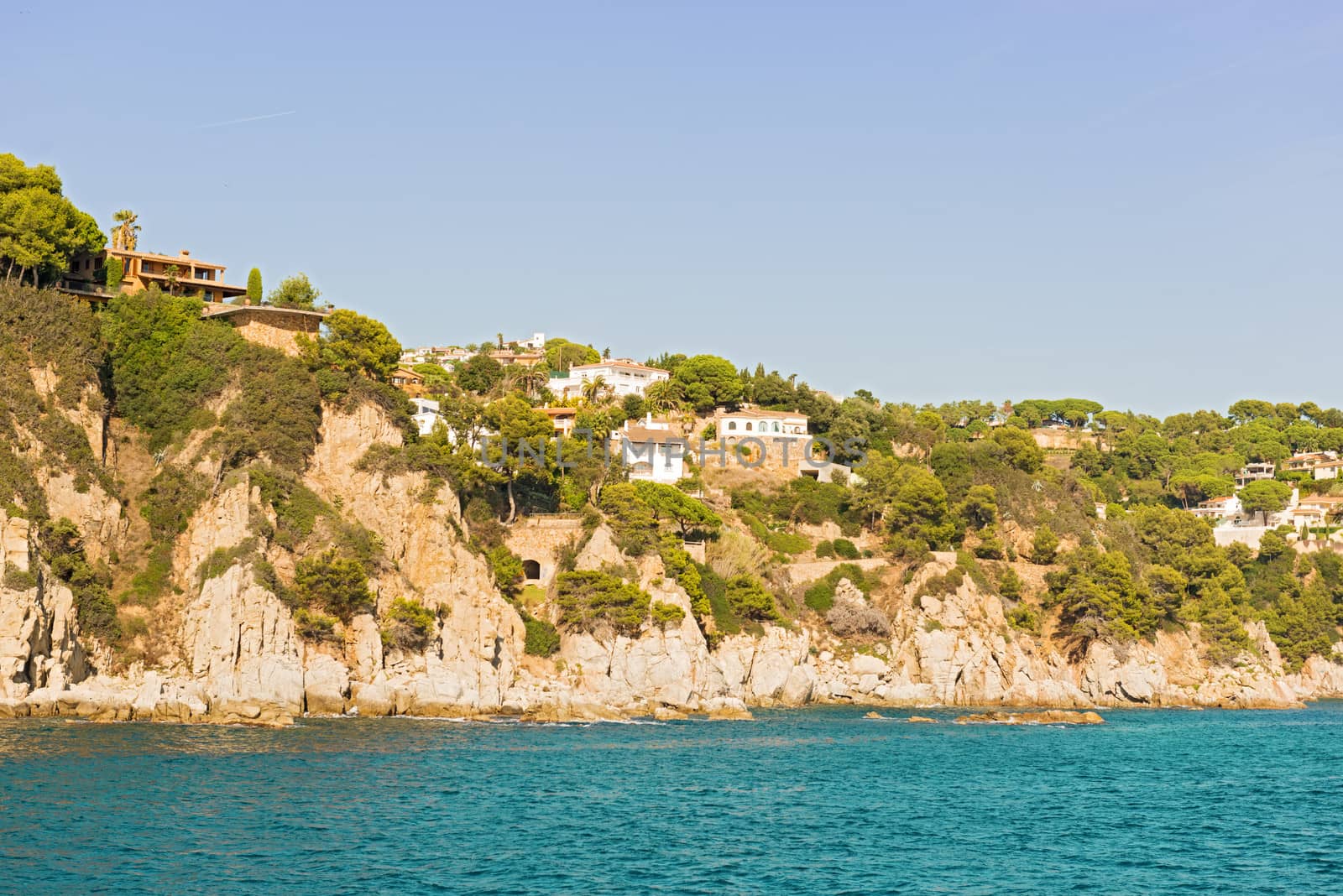 Costa Brava Cliffs in Catalonia, Spain by Marcus