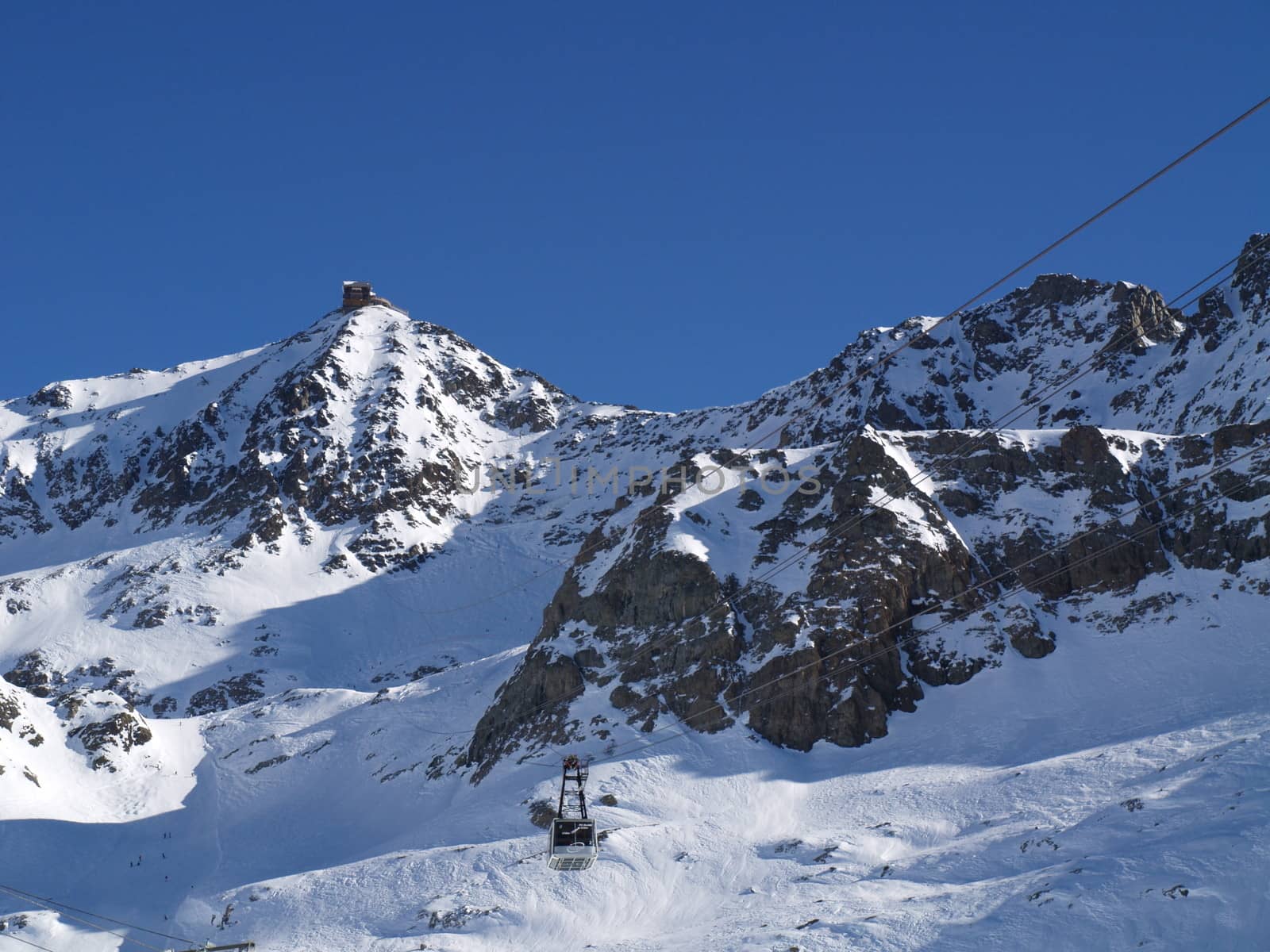 Snowy mountains