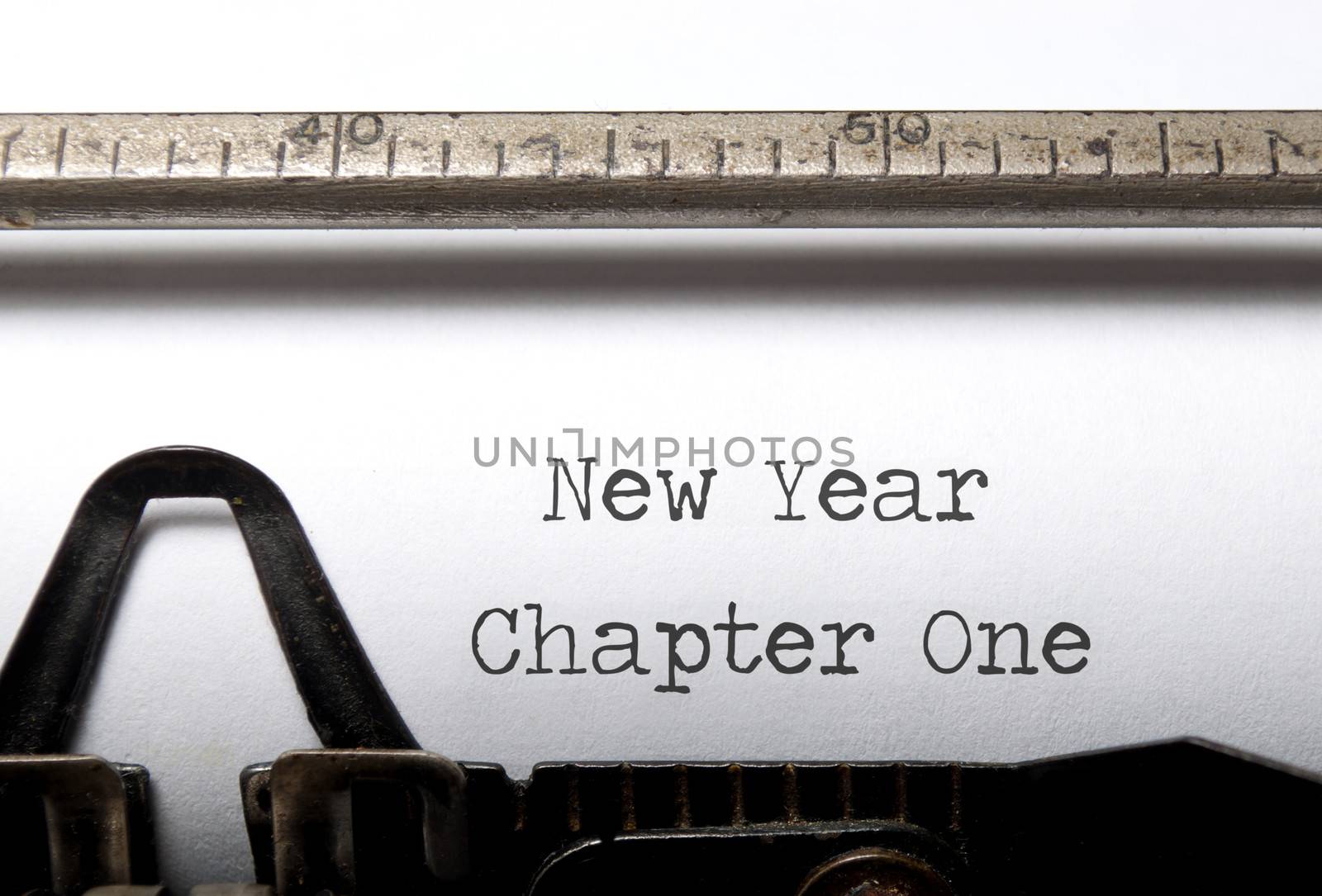 New year, new start concept 