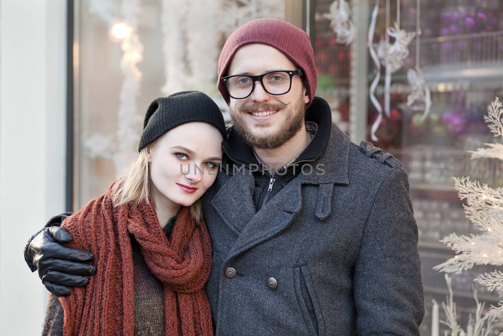 Young happy hipster couple by Kor