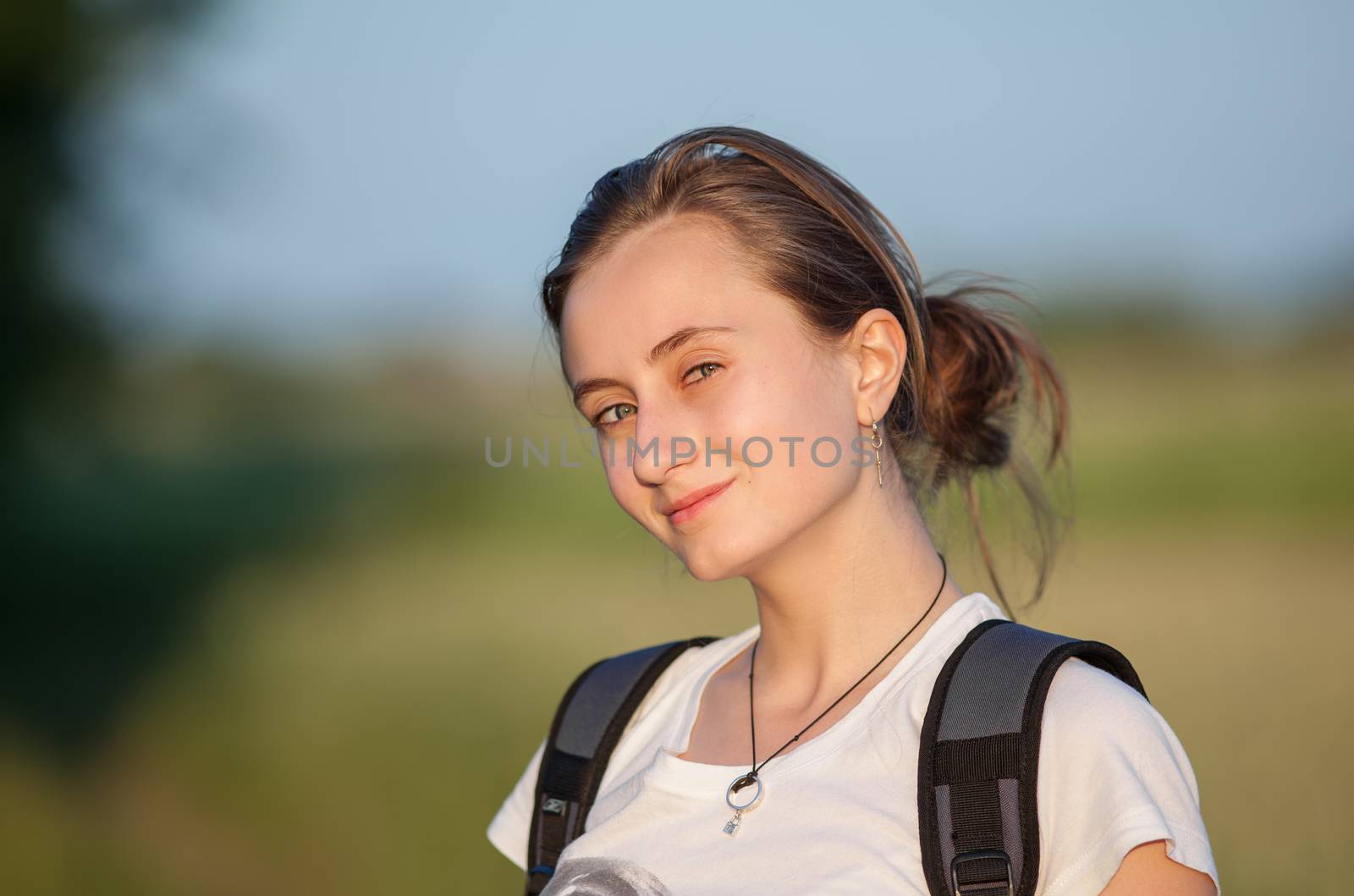 Pure, Natural, Beautiful Young Woman by palinchak