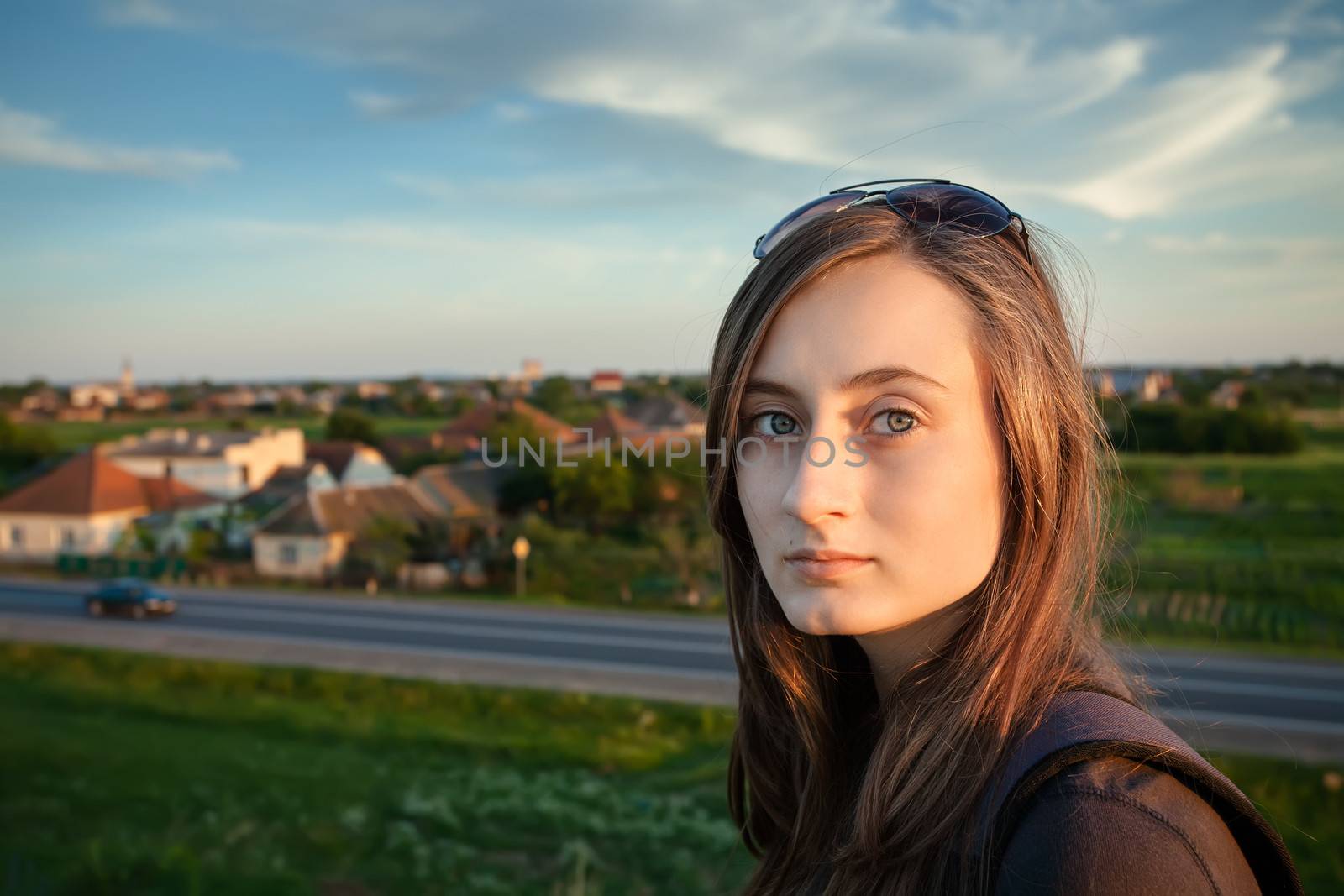 Pure, Natural, Beautiful Young Woman by palinchak