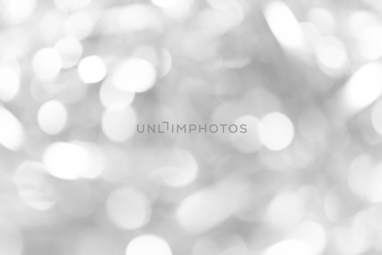 Natural bokeh on white background