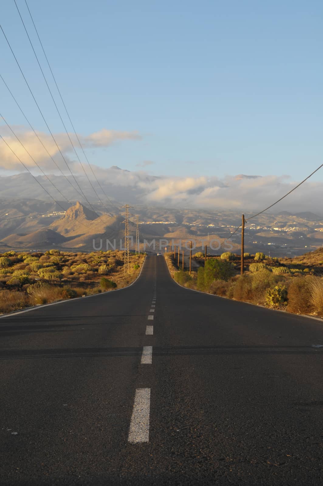 Asphalt Road in the Desert by underworld