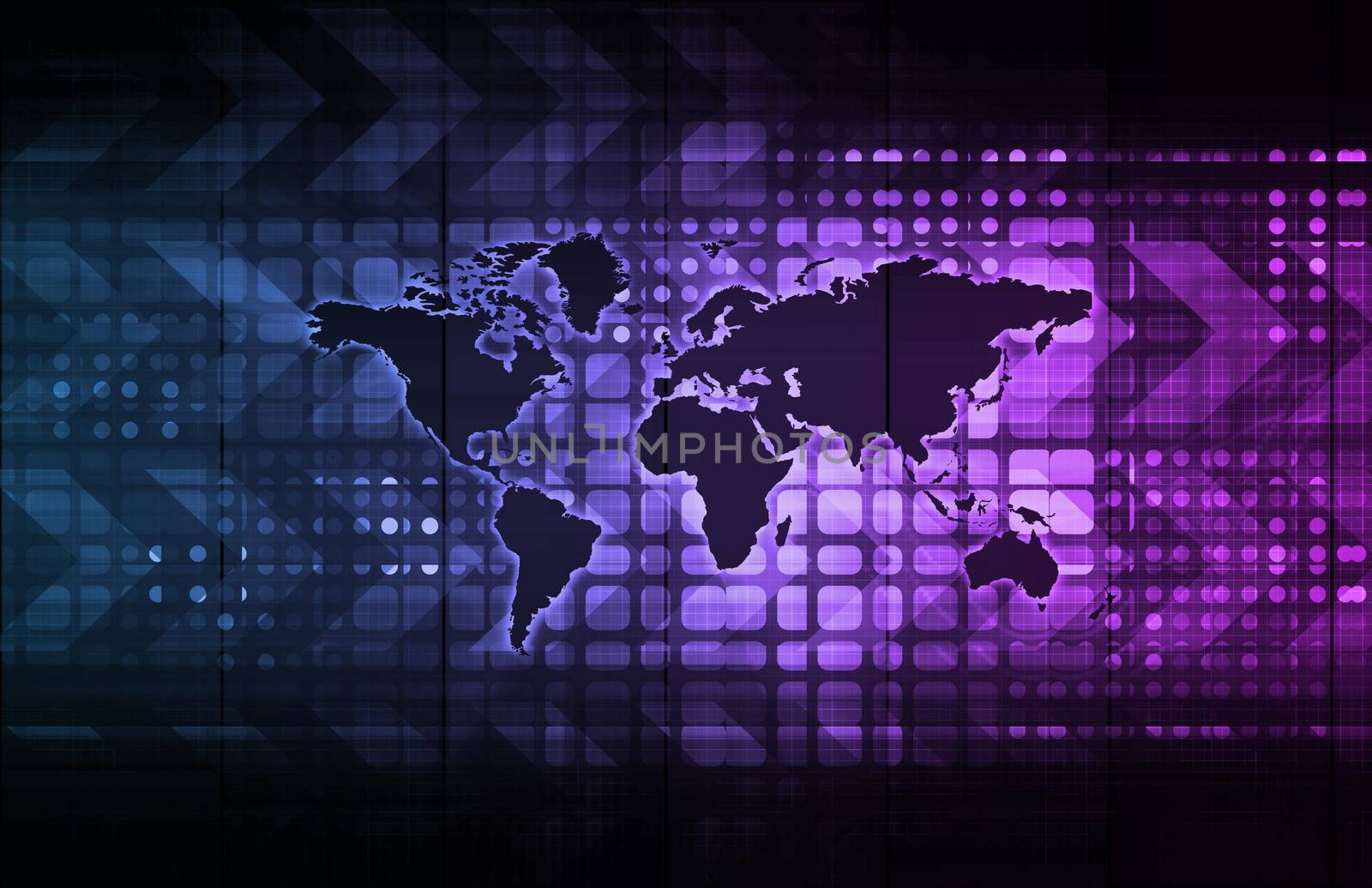 Logistics Technology Concept as a Company Worldwide
