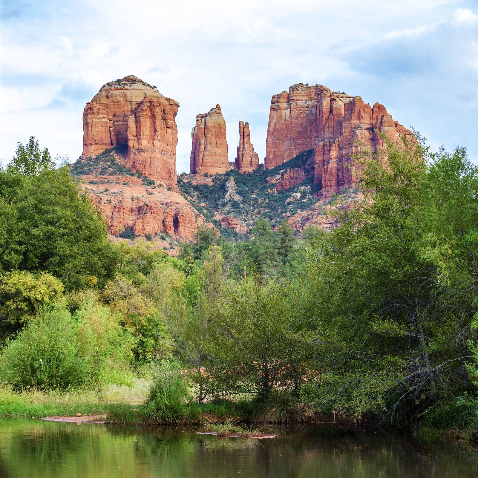 Famous Cathedral Rock near Sedona, USA