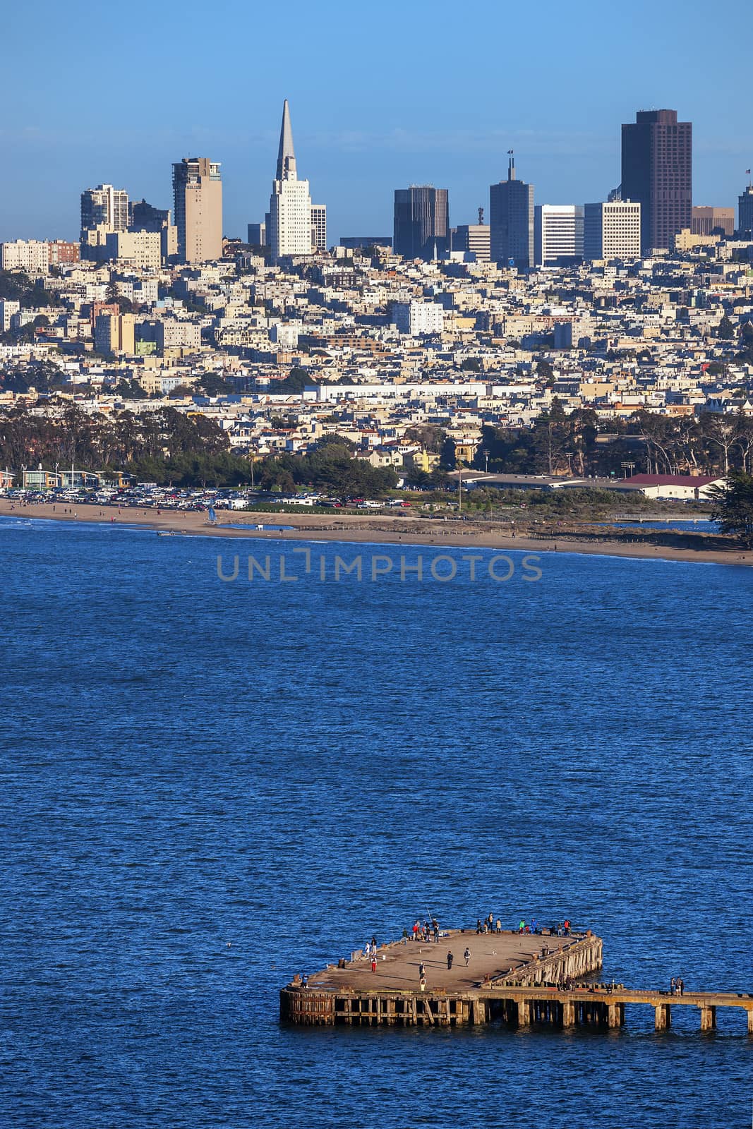 San Francisco downtown cityscape, USA