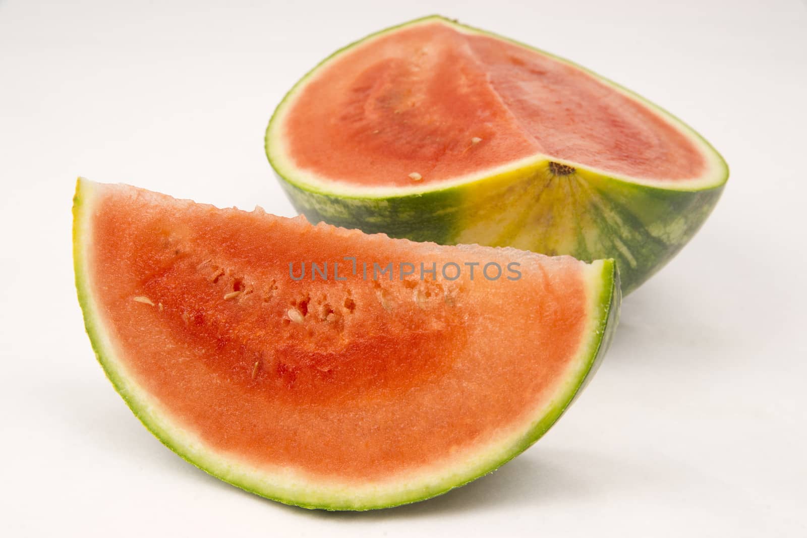 Watermelon Slices Large Melon Fruit  by ChrisBoswell