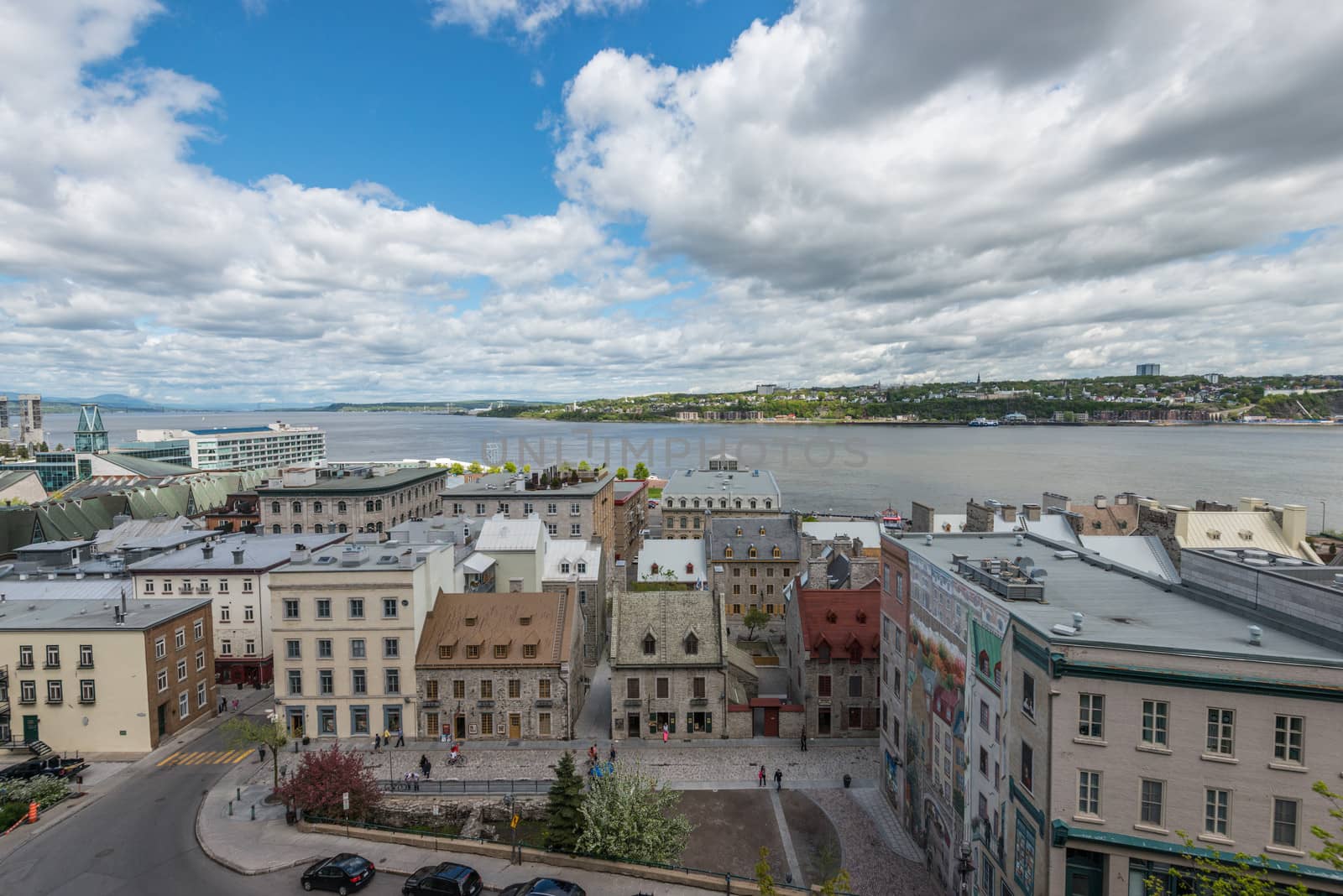 City view of old Quebec by IVYPHOTOS