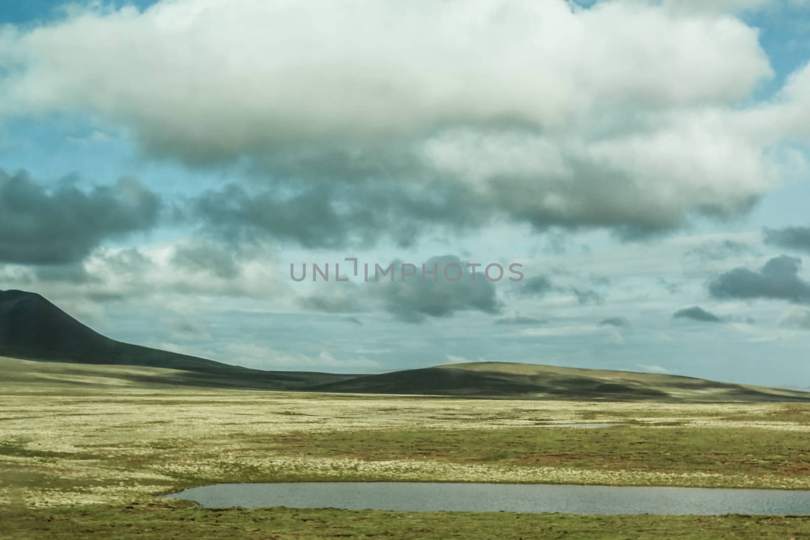 Scenic landscape views of mountain ranges and surroundings in Tibet 