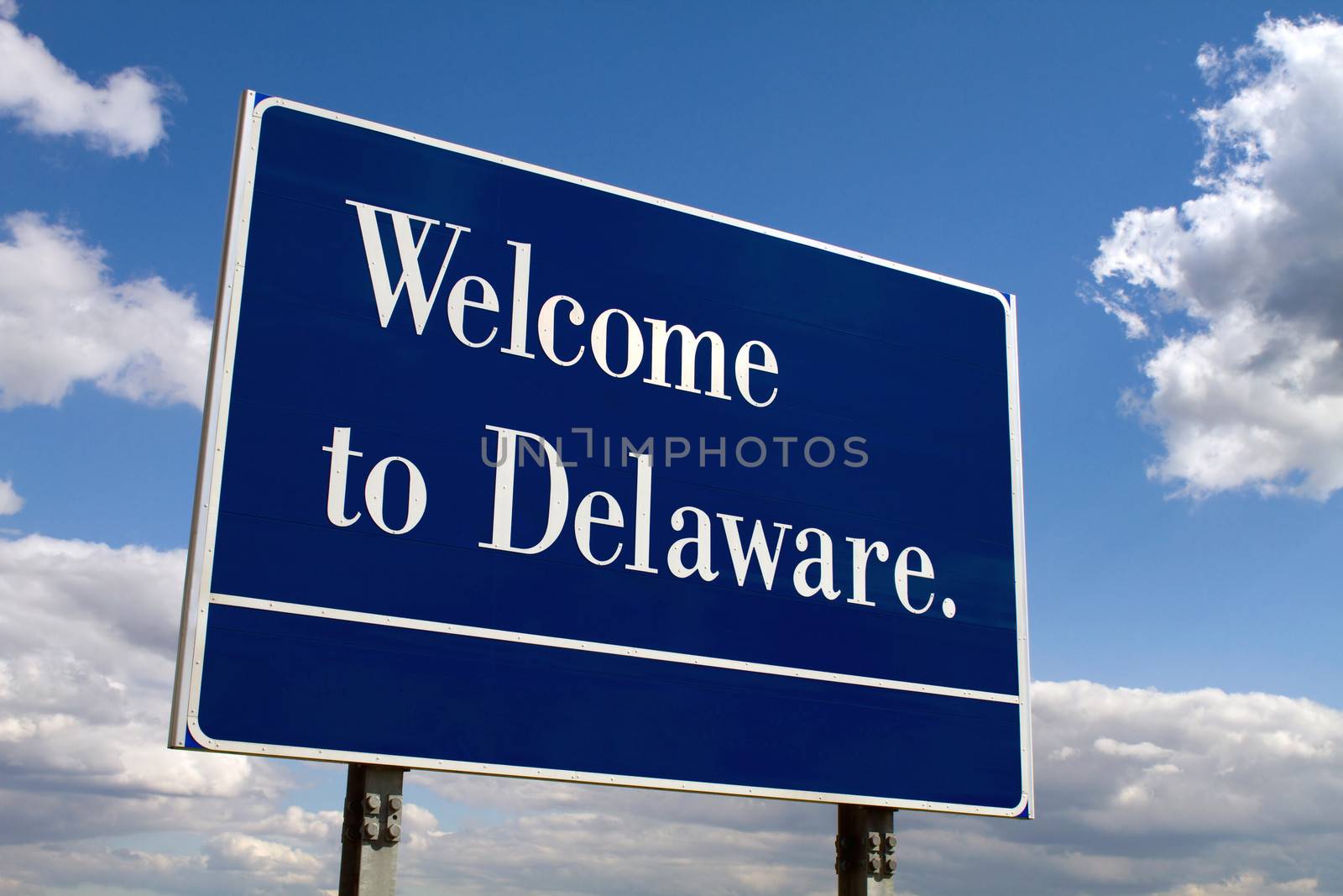 Welcome To Delaware Sign by sframe