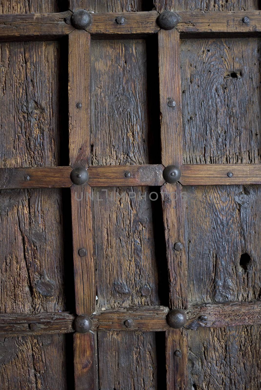 Vintage wooden door by ABCDK
