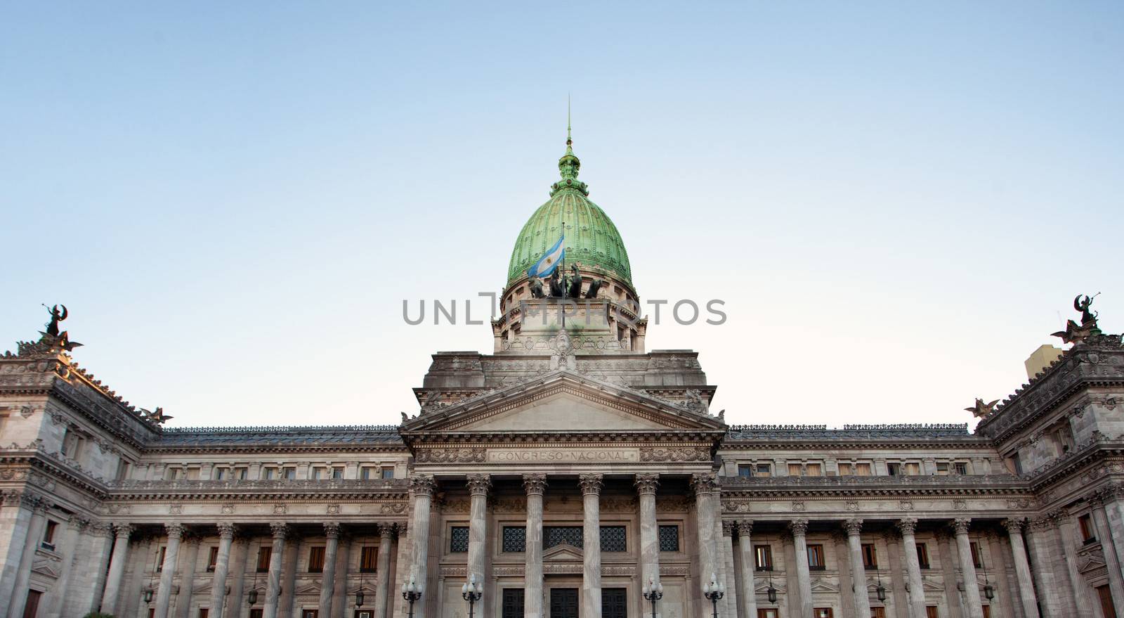 Building of Congress in Buenos Aires, Argentina by jannyjus