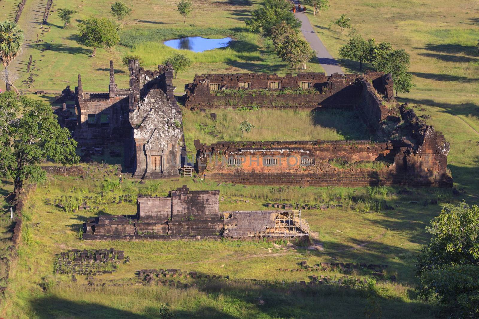 prasat wat phu champasak southern of laos one of two laos world heritage site 