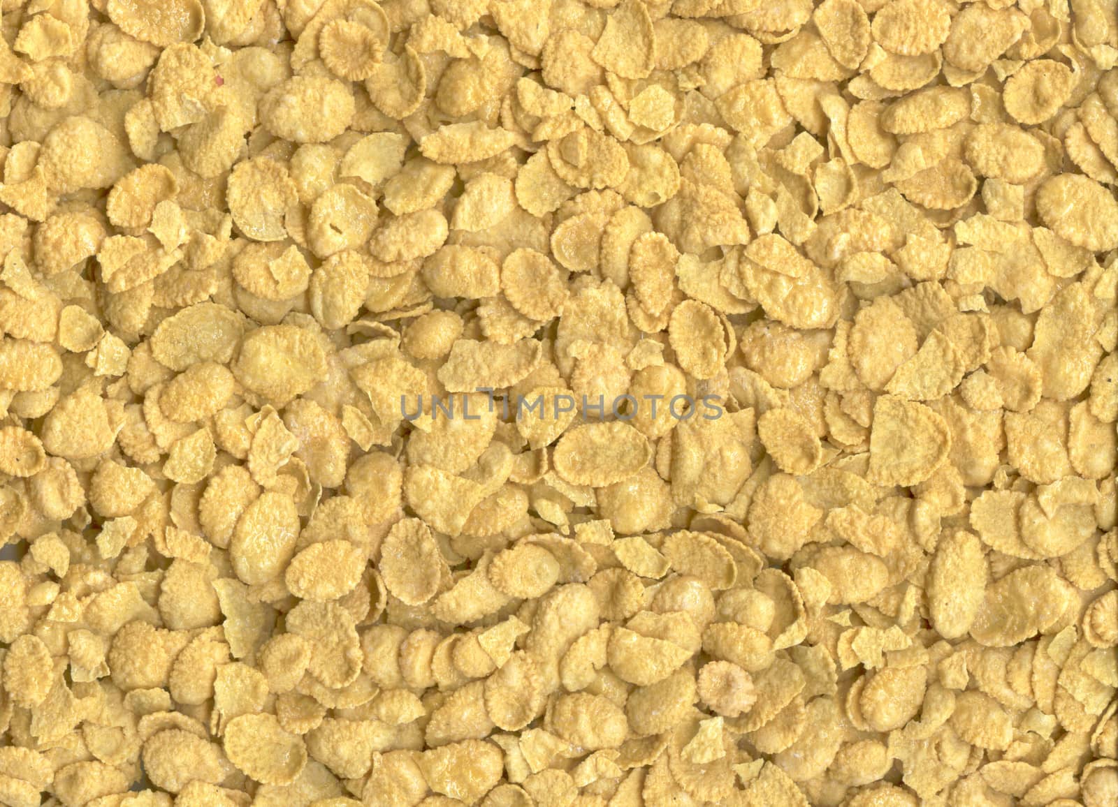 Background of cornflakes