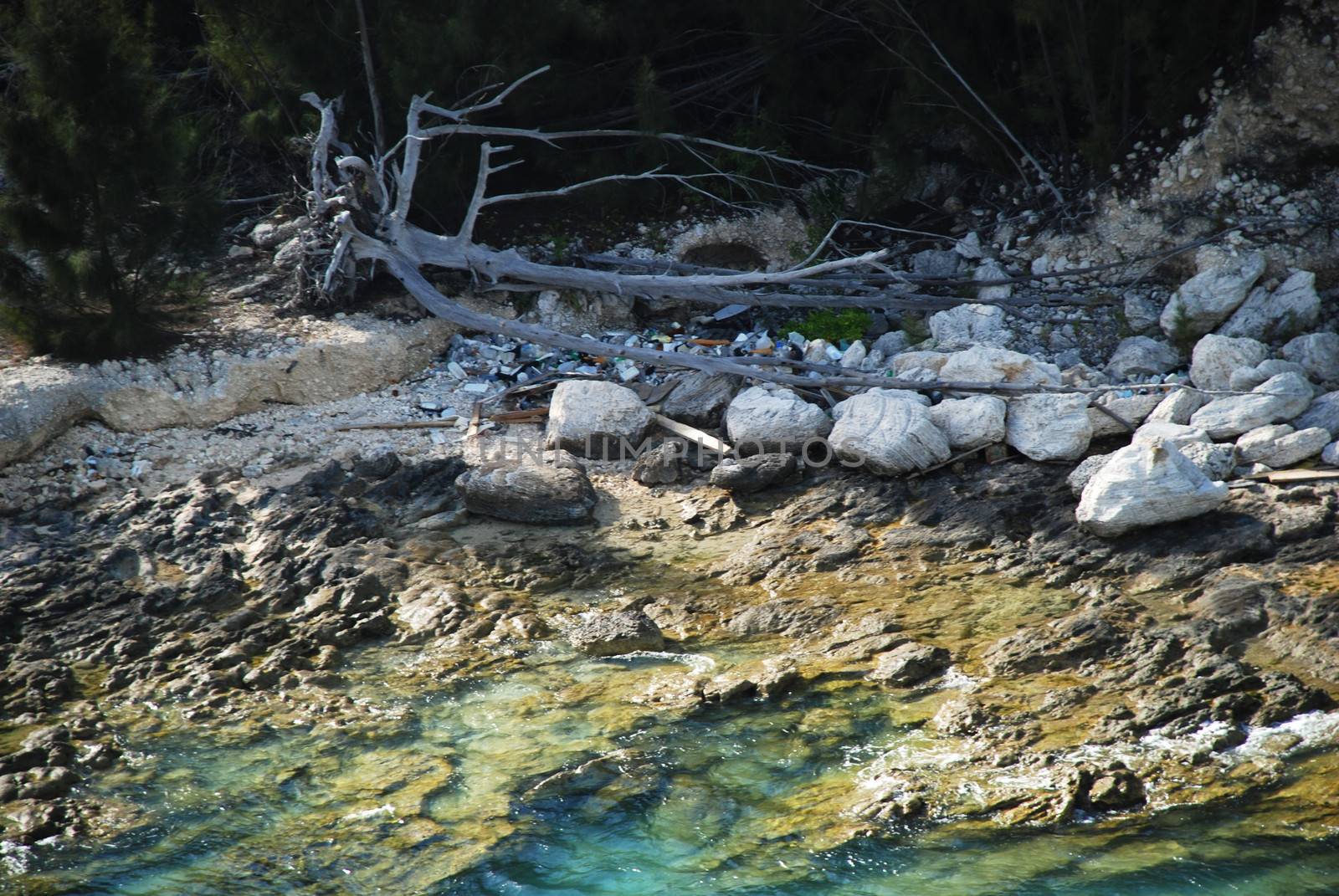 pictures of several beaches and coastline by the sea