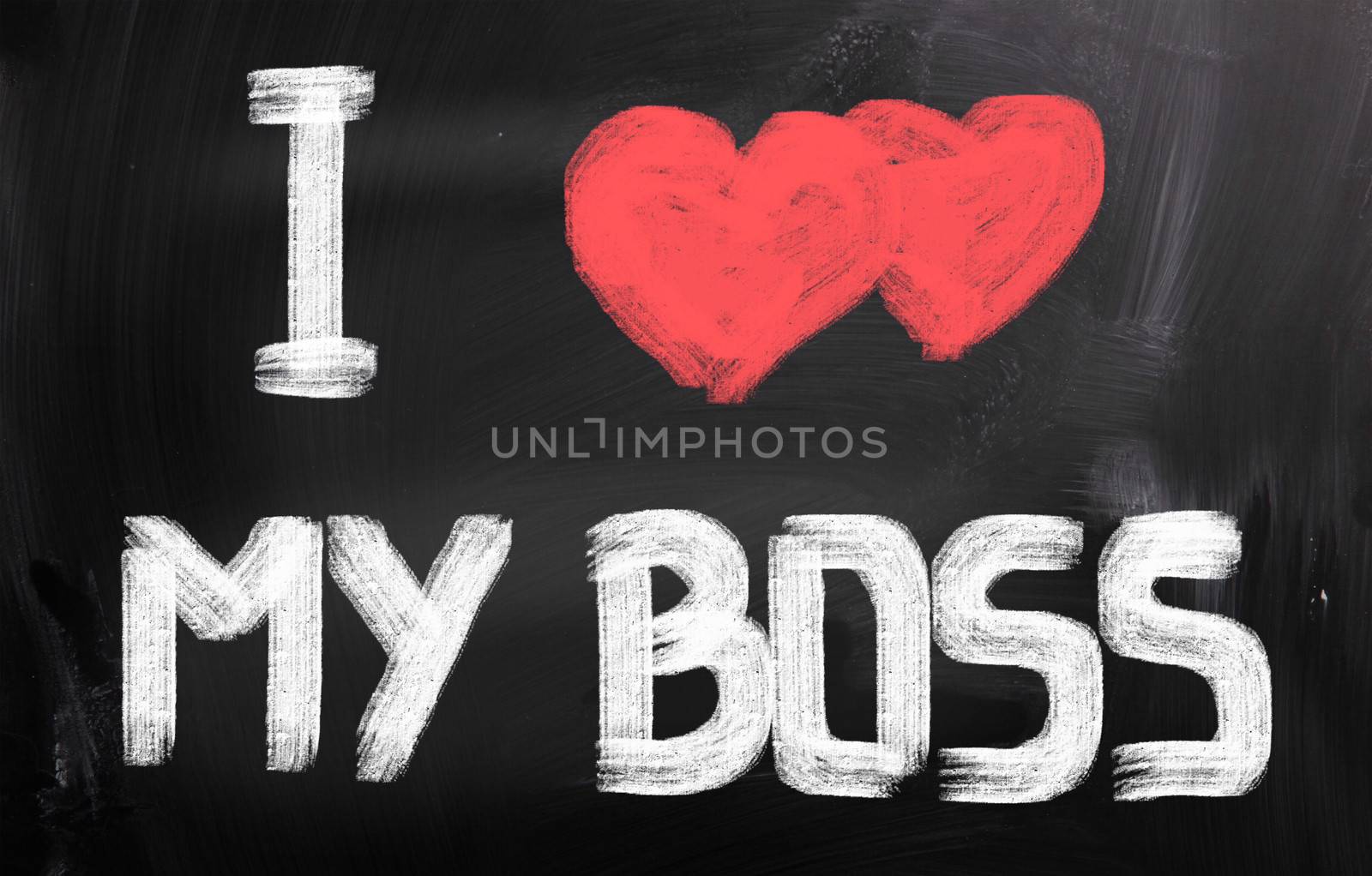 I Love My Boss Concept by KrasimiraNevenova