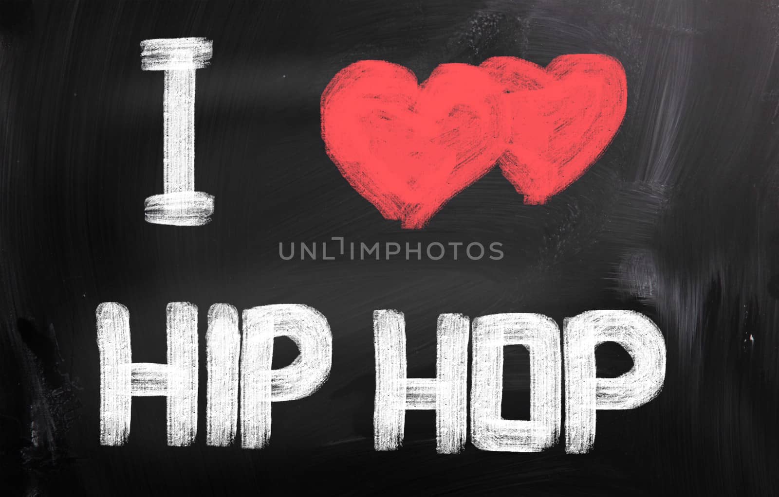 I Love Hip Hop Concept by KrasimiraNevenova