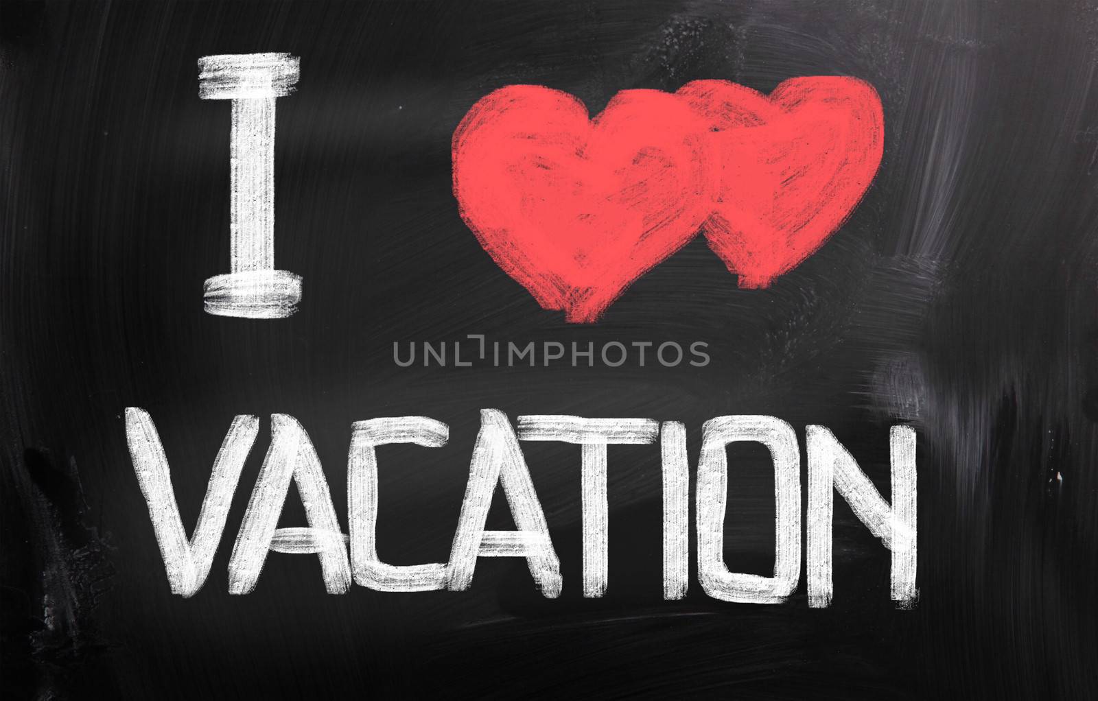 I Love Vacation Concept by KrasimiraNevenova