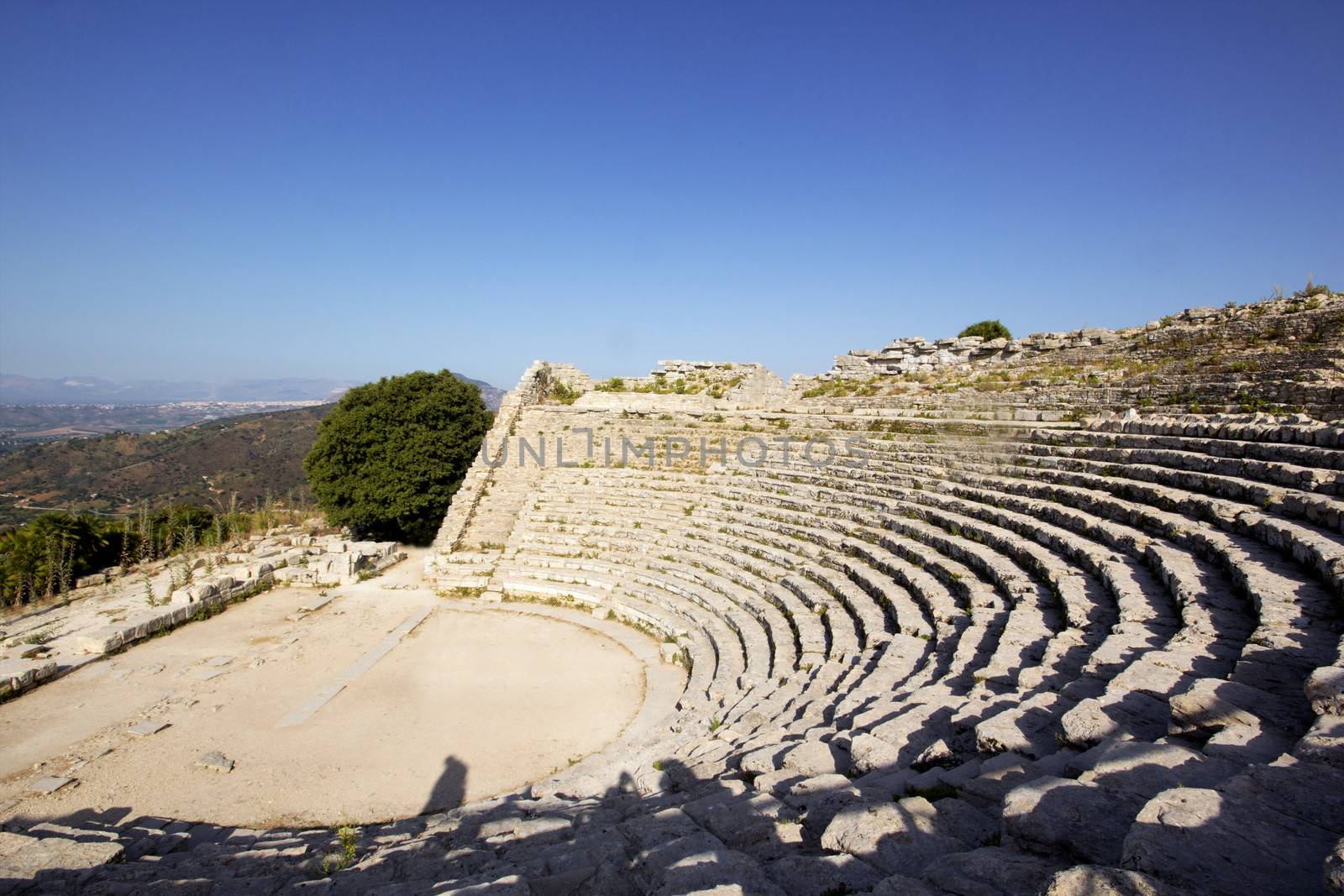 The Doric temple of Segesta in Northwestern Sicily