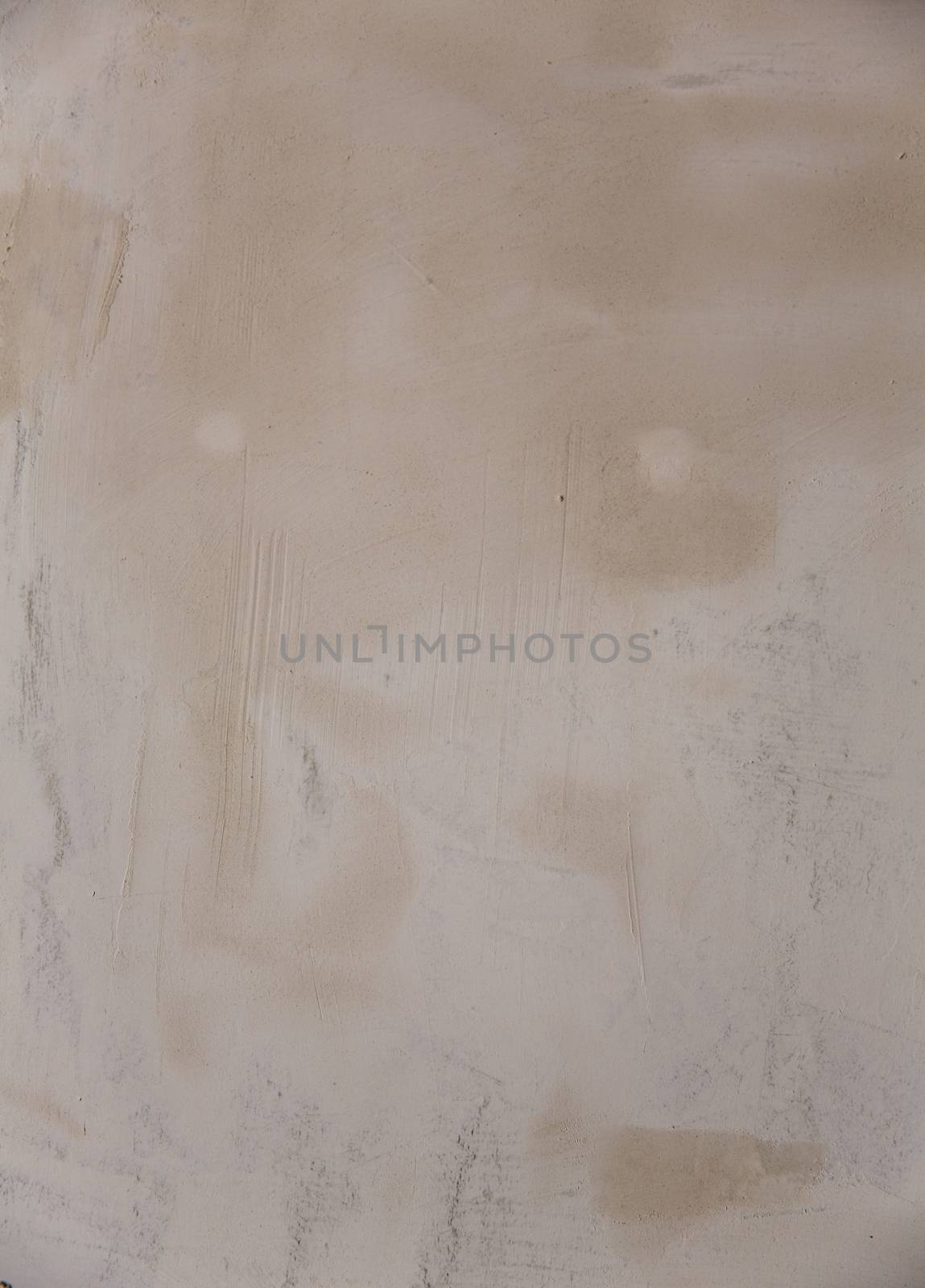 Gesso fresh plaster texture in stucco wall by lunamarina