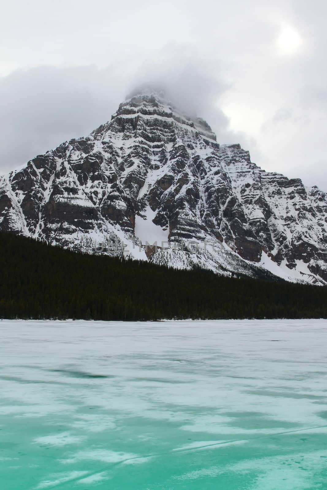 Lake in Banff National Park, Alberta Canada