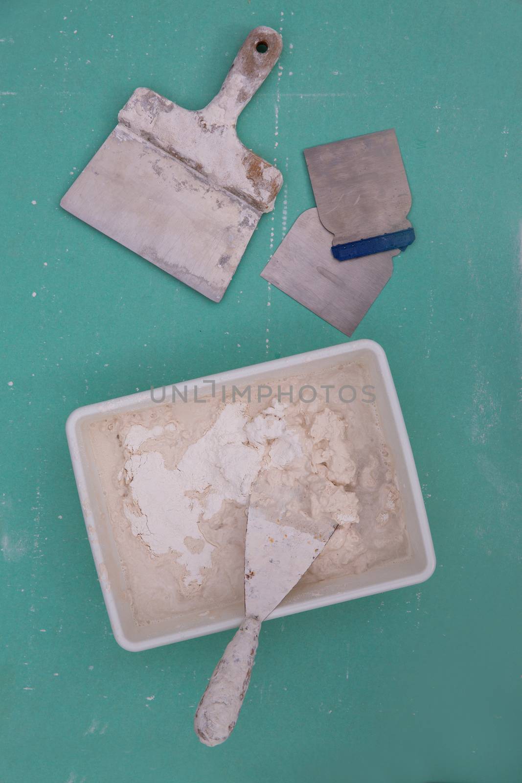 Platering tools for plaster like plaste trowel spatula by lunamarina