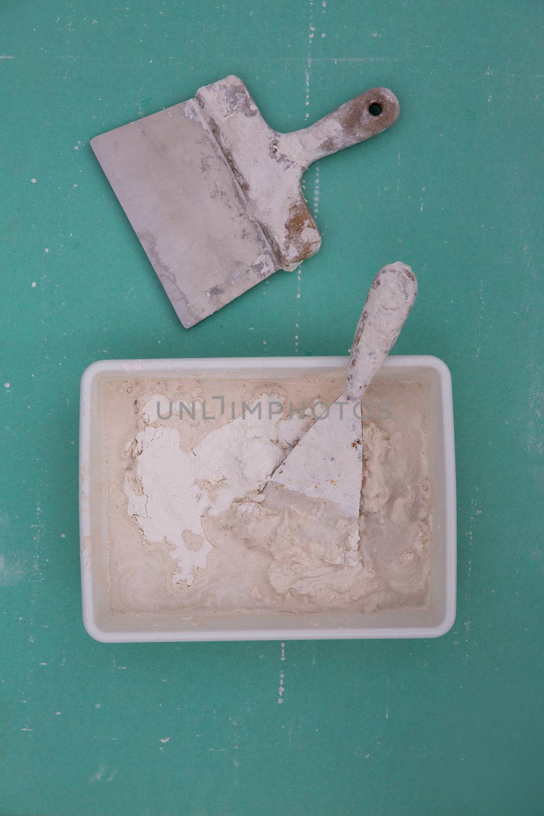 Platering tools for plaster like plaste trowel spatula by lunamarina