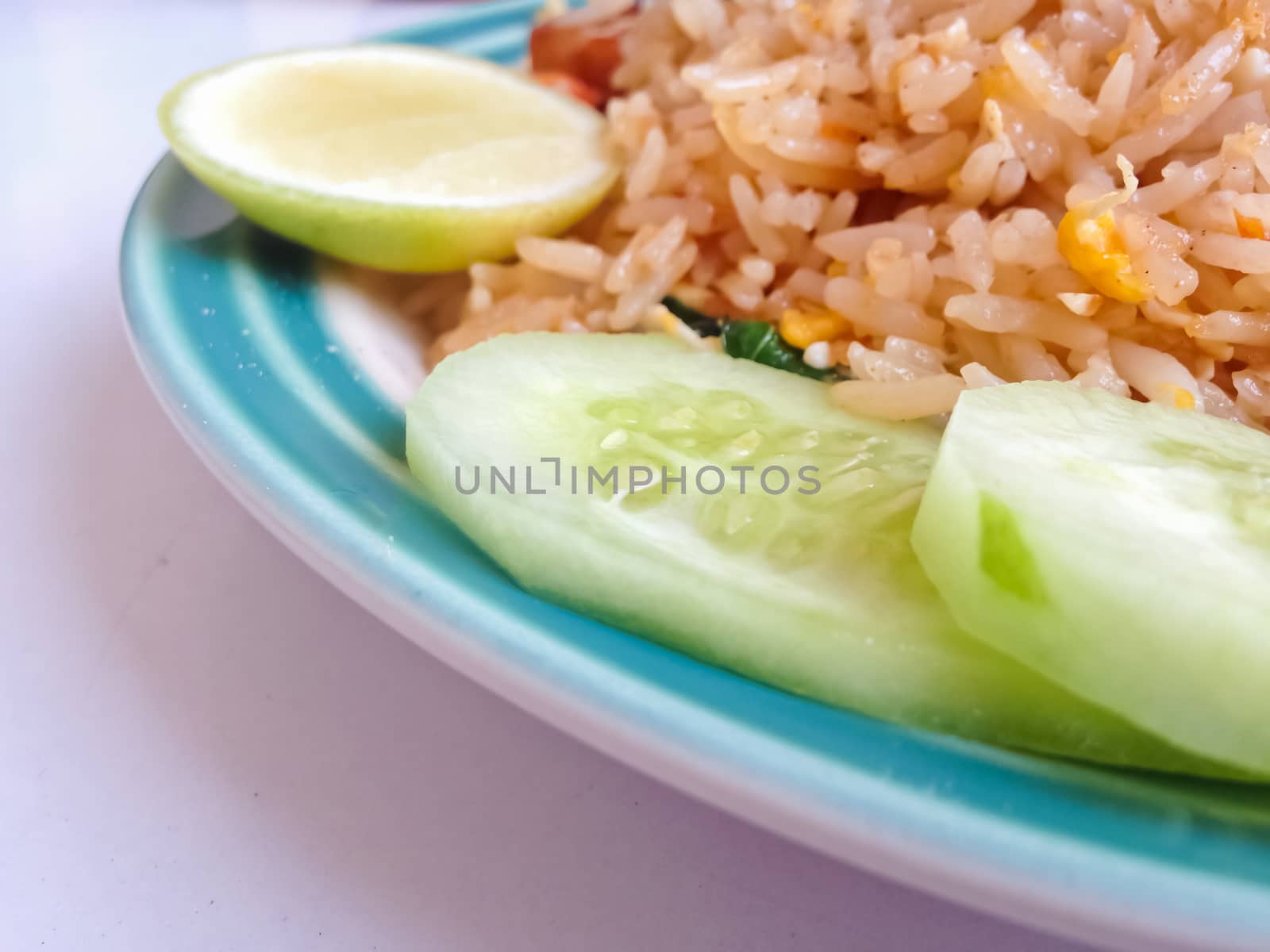 Close-up of delicious fried rice./Fried rice  by nikky1972