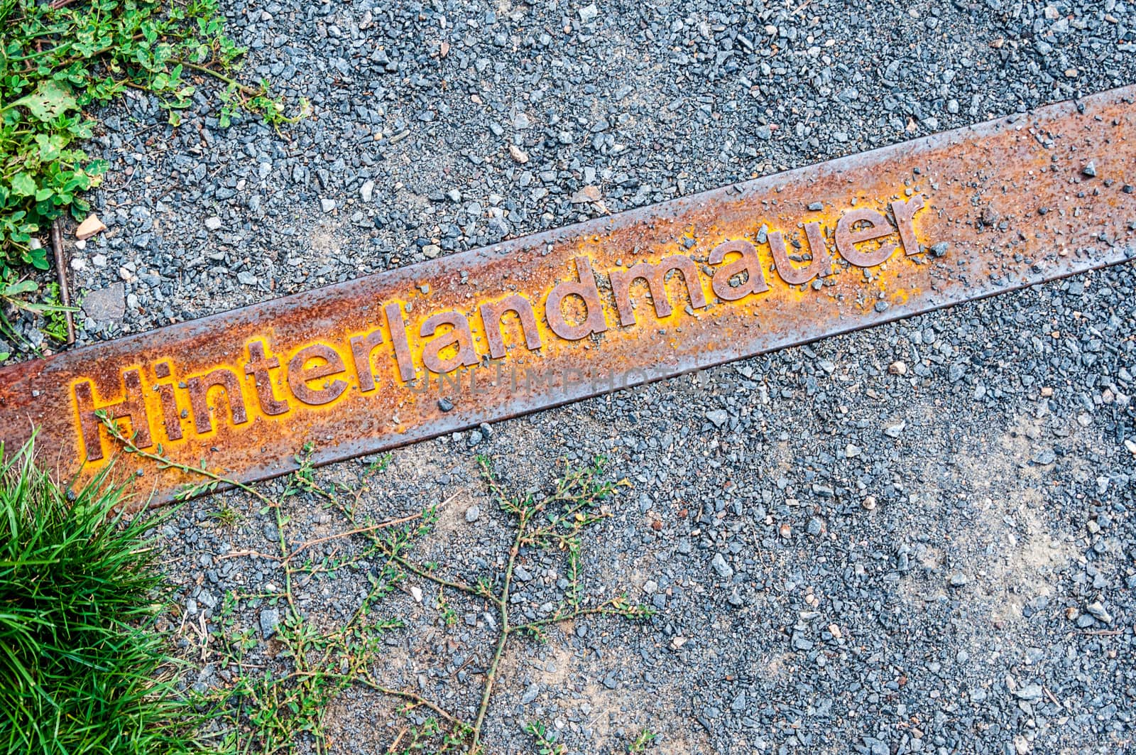 part of the Berlin Wall Memorial in the Bernauer Street