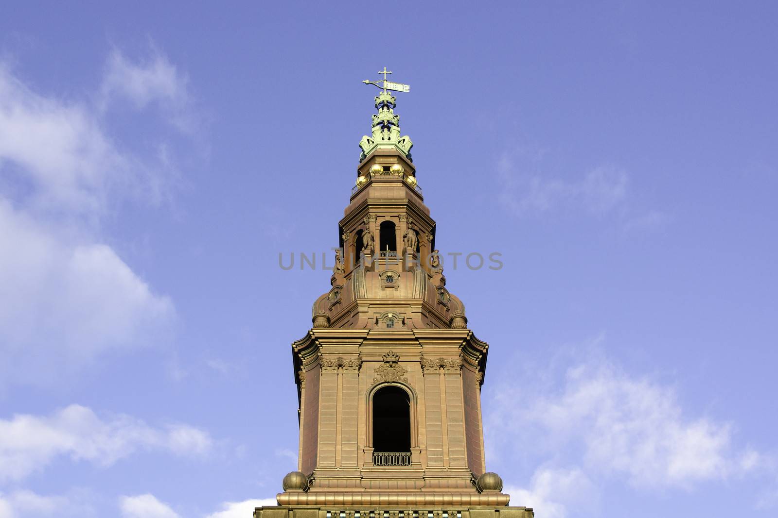 Tower of Christiansborg castle the Danish Parliament Building by Arrxxx