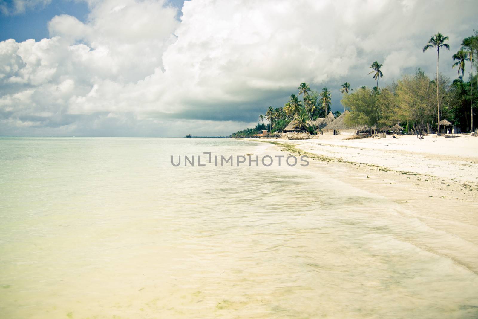 Tropical beach paradise by photovibes