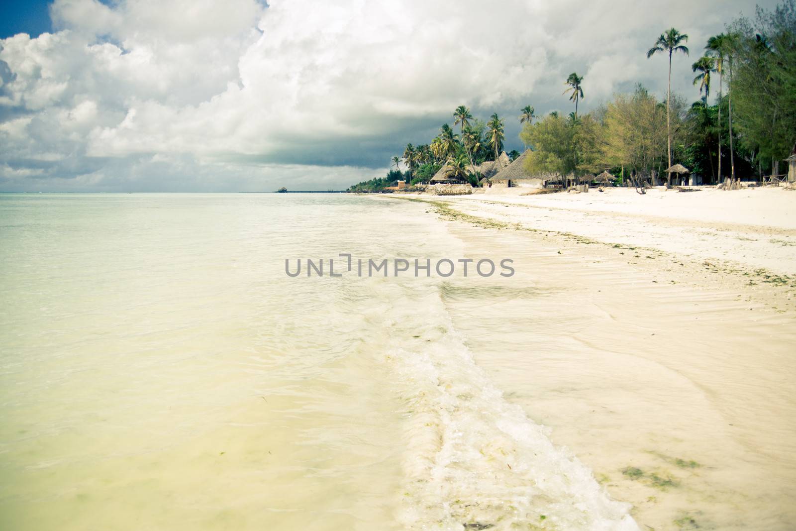 Tropical beach paradise by photovibes