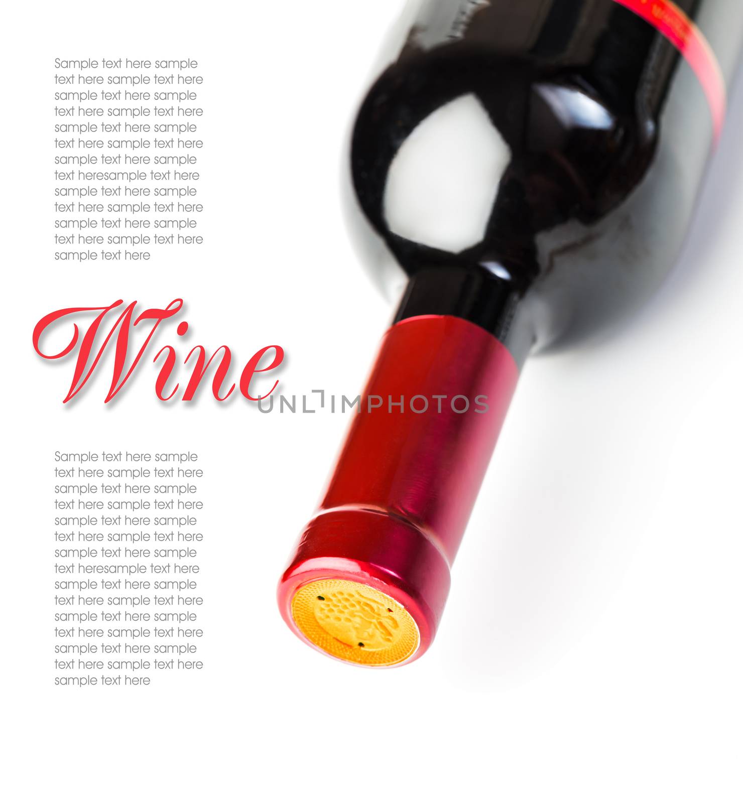 The bottle of wine by oleg_zhukov
