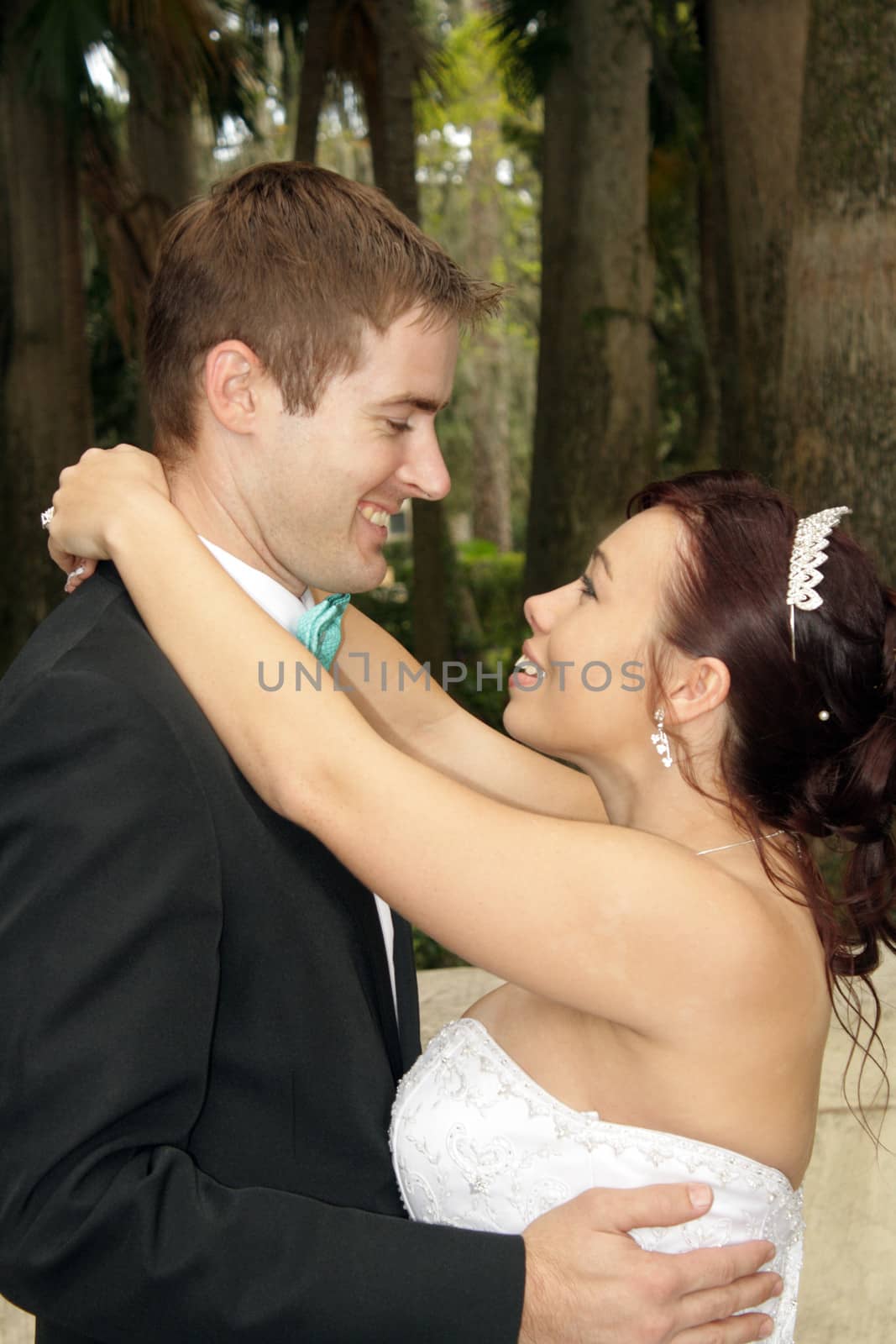 Bride and Groom Outdoors (11) by csproductions