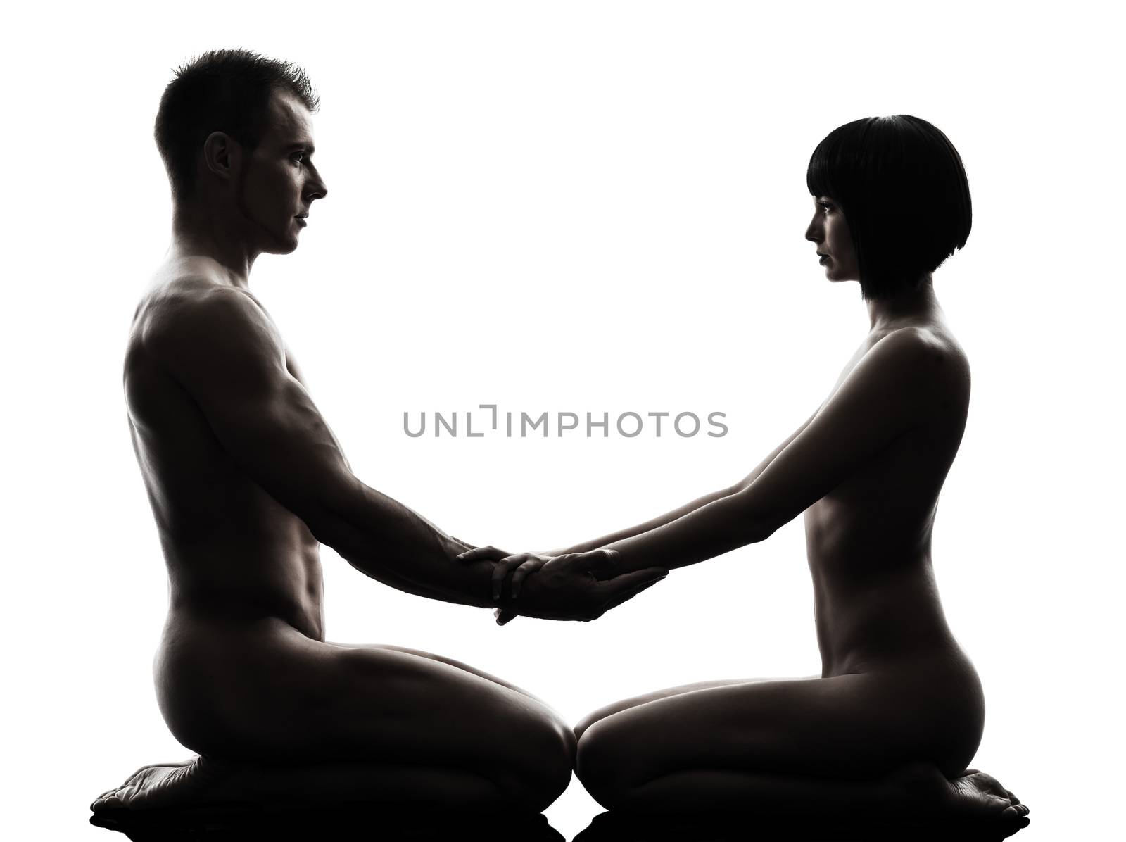 couple sexual kamasutra love activity silhouette by PIXSTILL