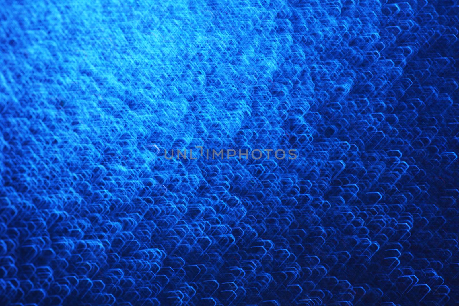 Abstract blue metallic background with light effects