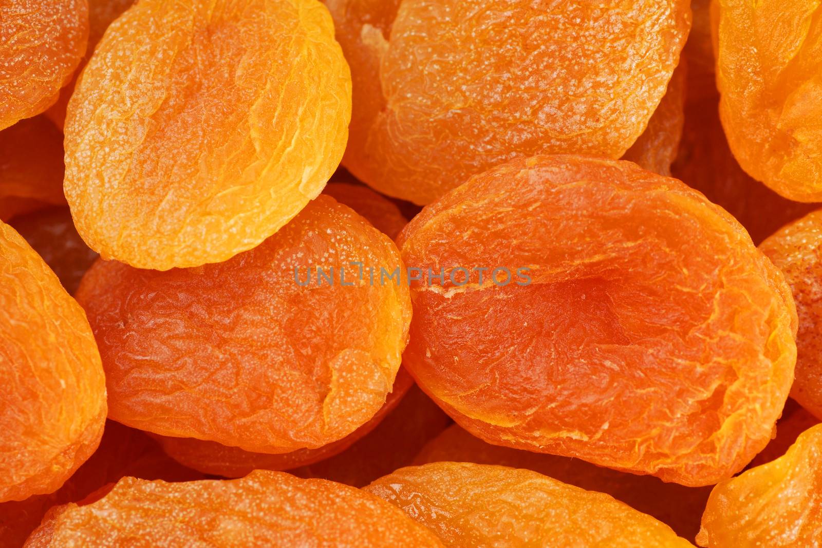 Dried apricot background by Mirage3