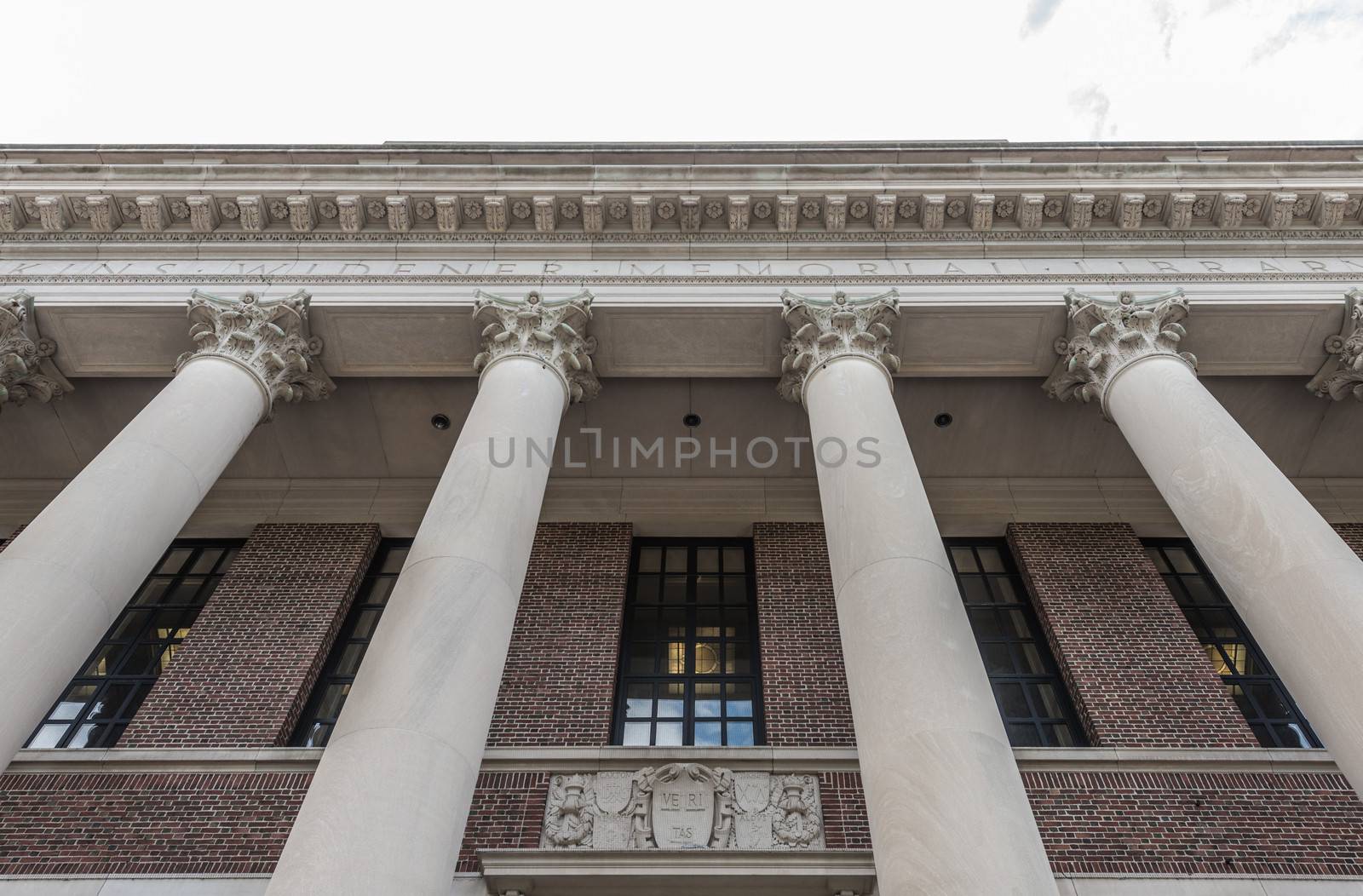 Widener Library of Harvard University by IVYPHOTOS